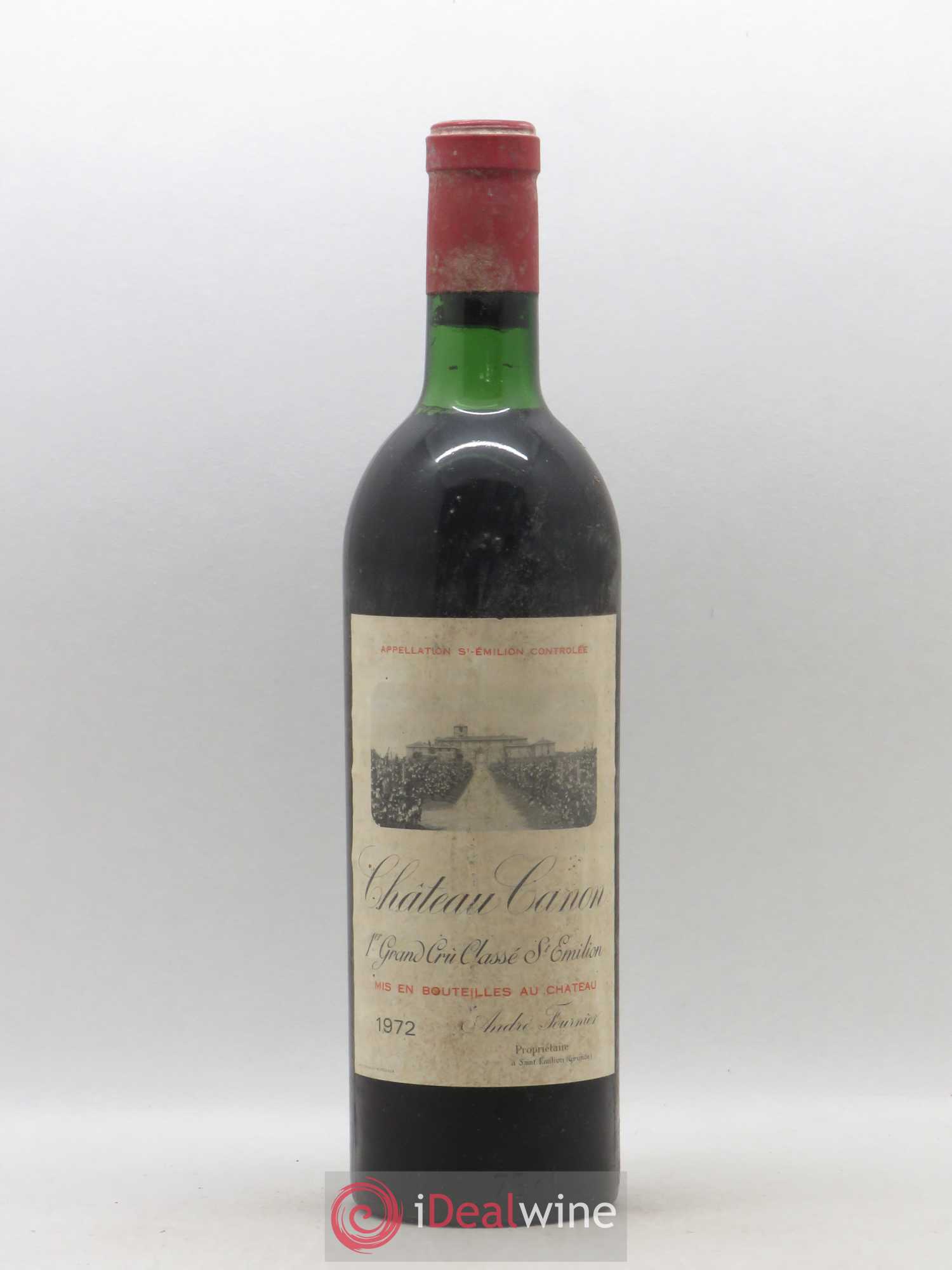 Château Canon 1er Grand Cru Classé B 1972 - Lot de 1 bouteille - 0