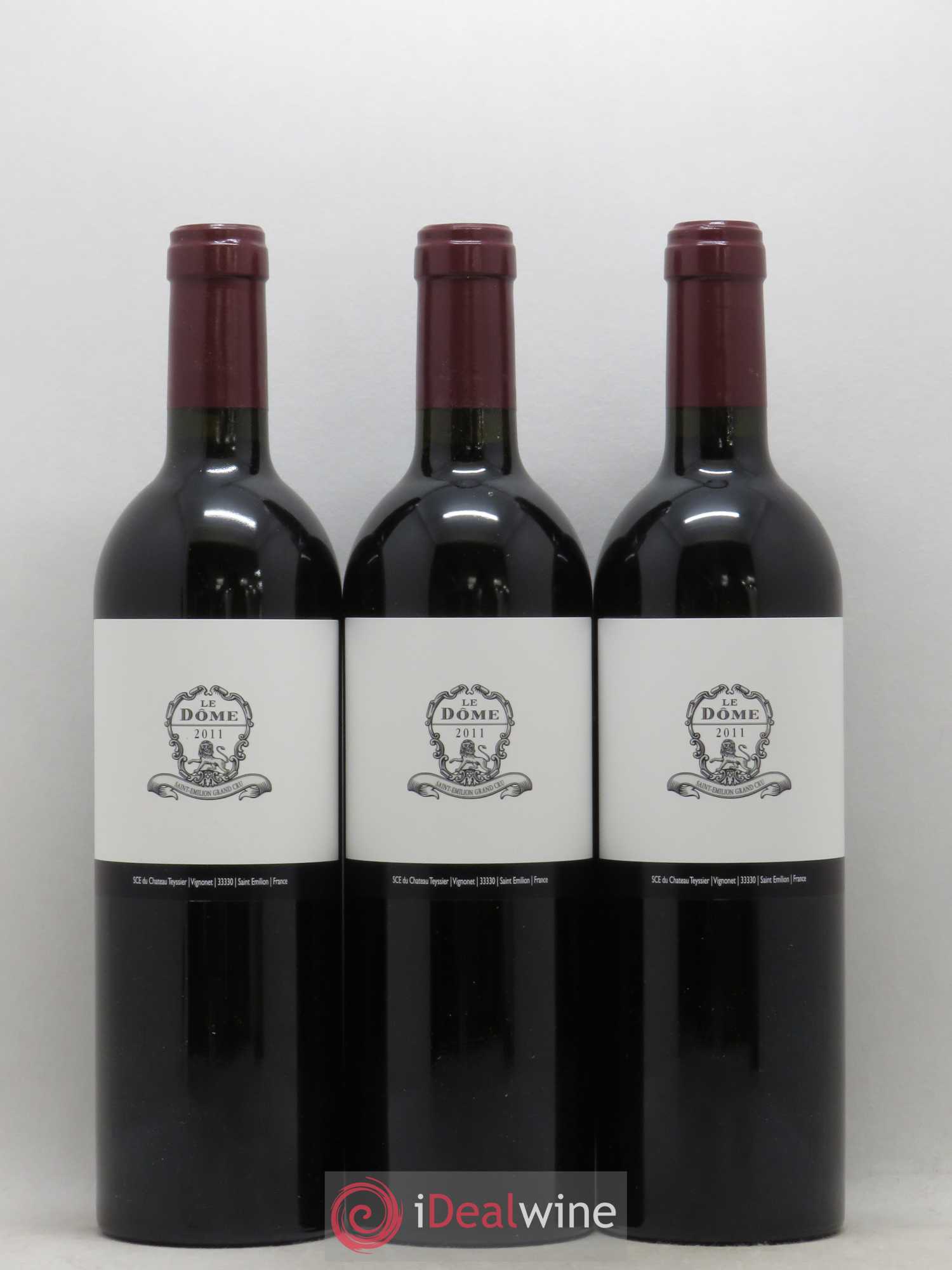 Saint-Émilion Grand Cru Le Dome Château Teyssier 2011 - Lotto di 6 bottiglie - 2
