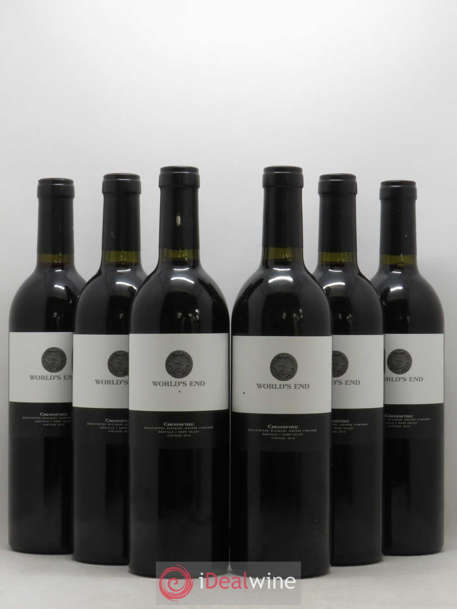 USA Napa Valley World s End Crossfire 2010 - Posten von 6 Flaschen - 0