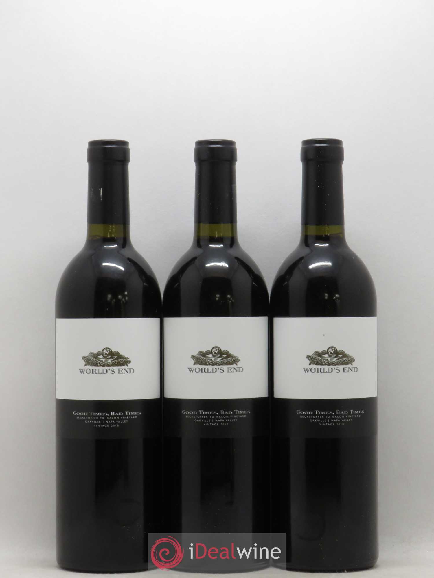 USA Napa Valley World s End Good Times Bad Times 2010 - Posten von 6 Flaschen - 1