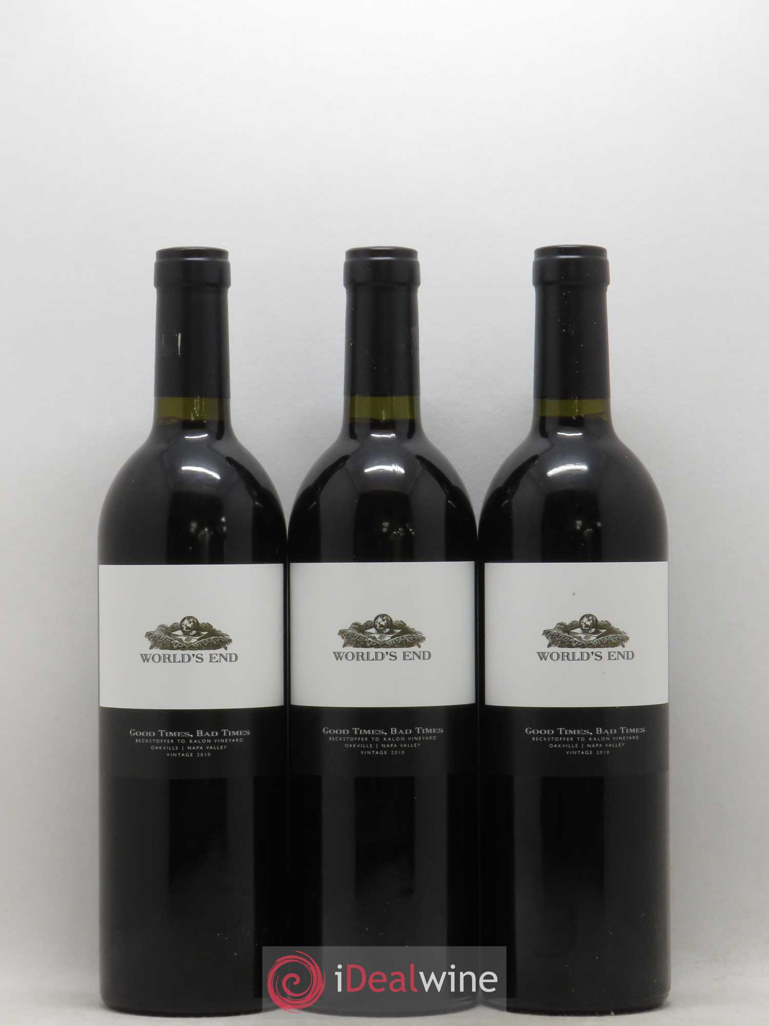 USA Napa Valley World s End Good Times Bad Times 2010 - Posten von 6 Flaschen - 2