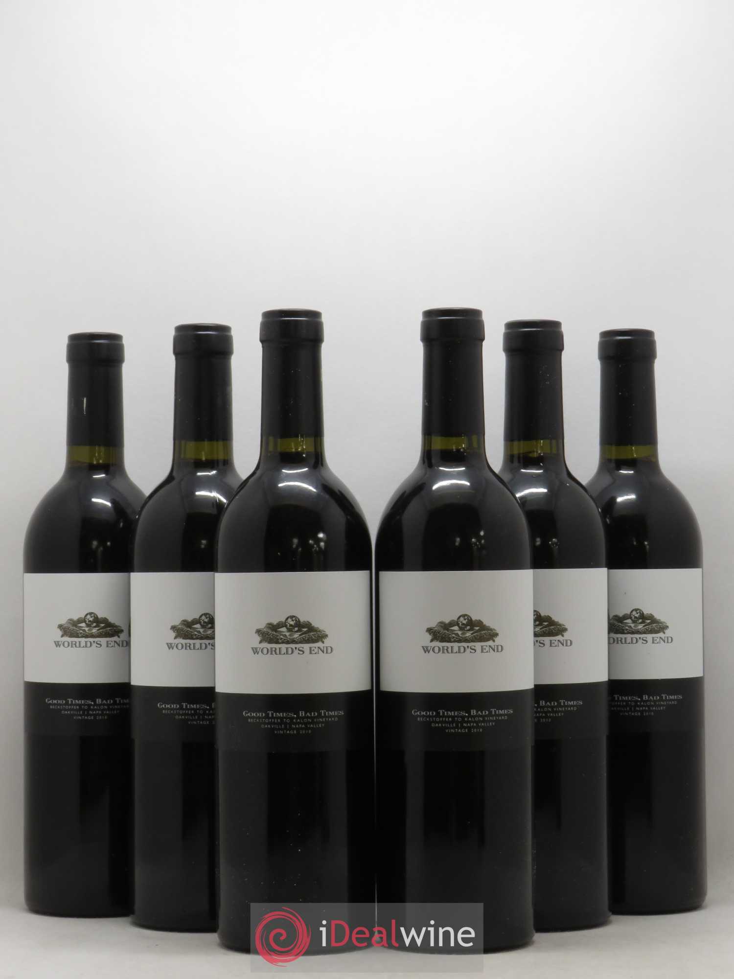 USA Napa Valley World s End Good Times Bad Times 2010 - Posten von 6 Flaschen - 0
