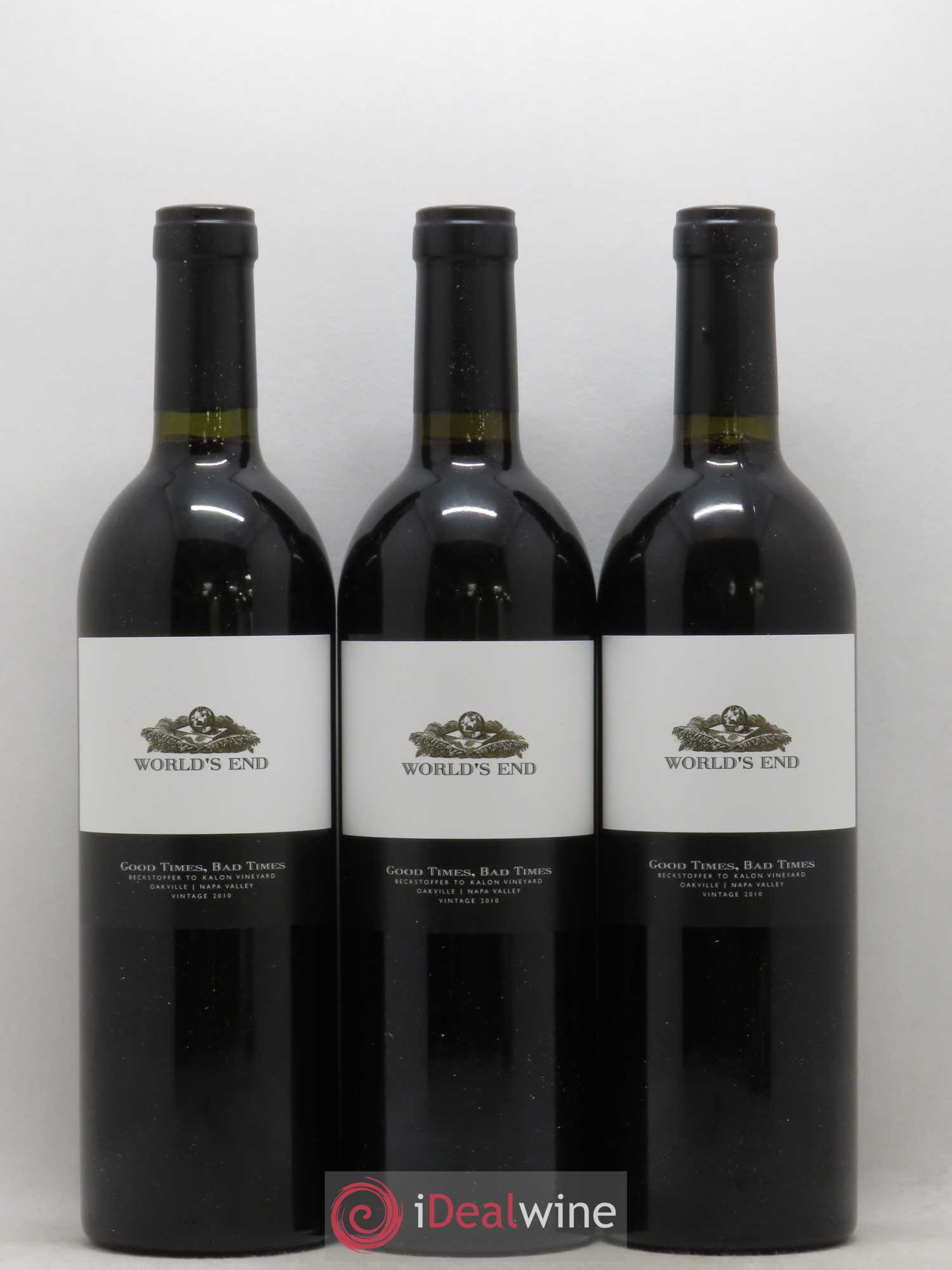 USA Napa Valley World s End Good Times Bad Times 2010 - Posten von 6 Flaschen - 1
