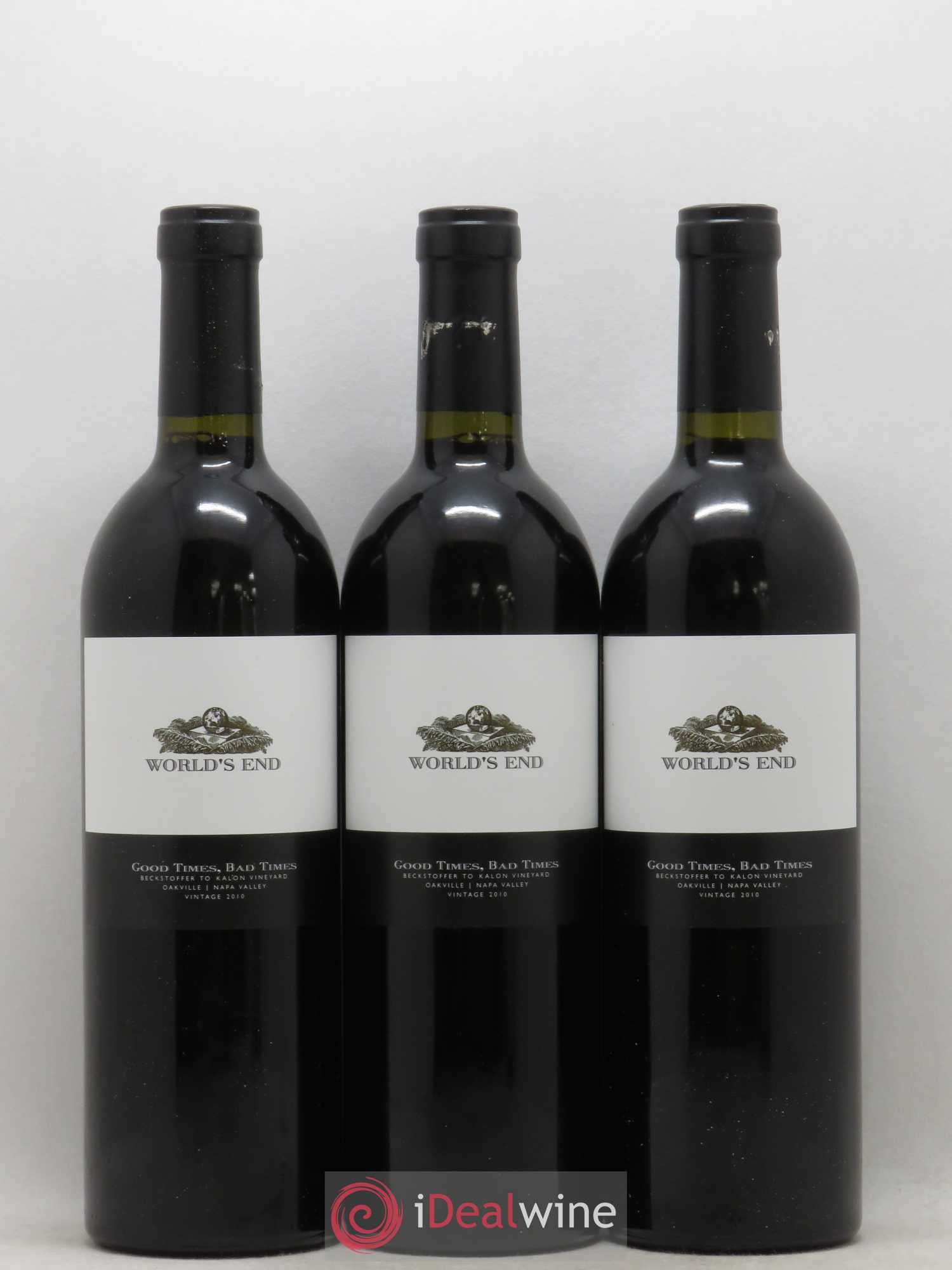 USA Napa Valley World s End Good Times Bad Times 2010 - Posten von 6 Flaschen - 2