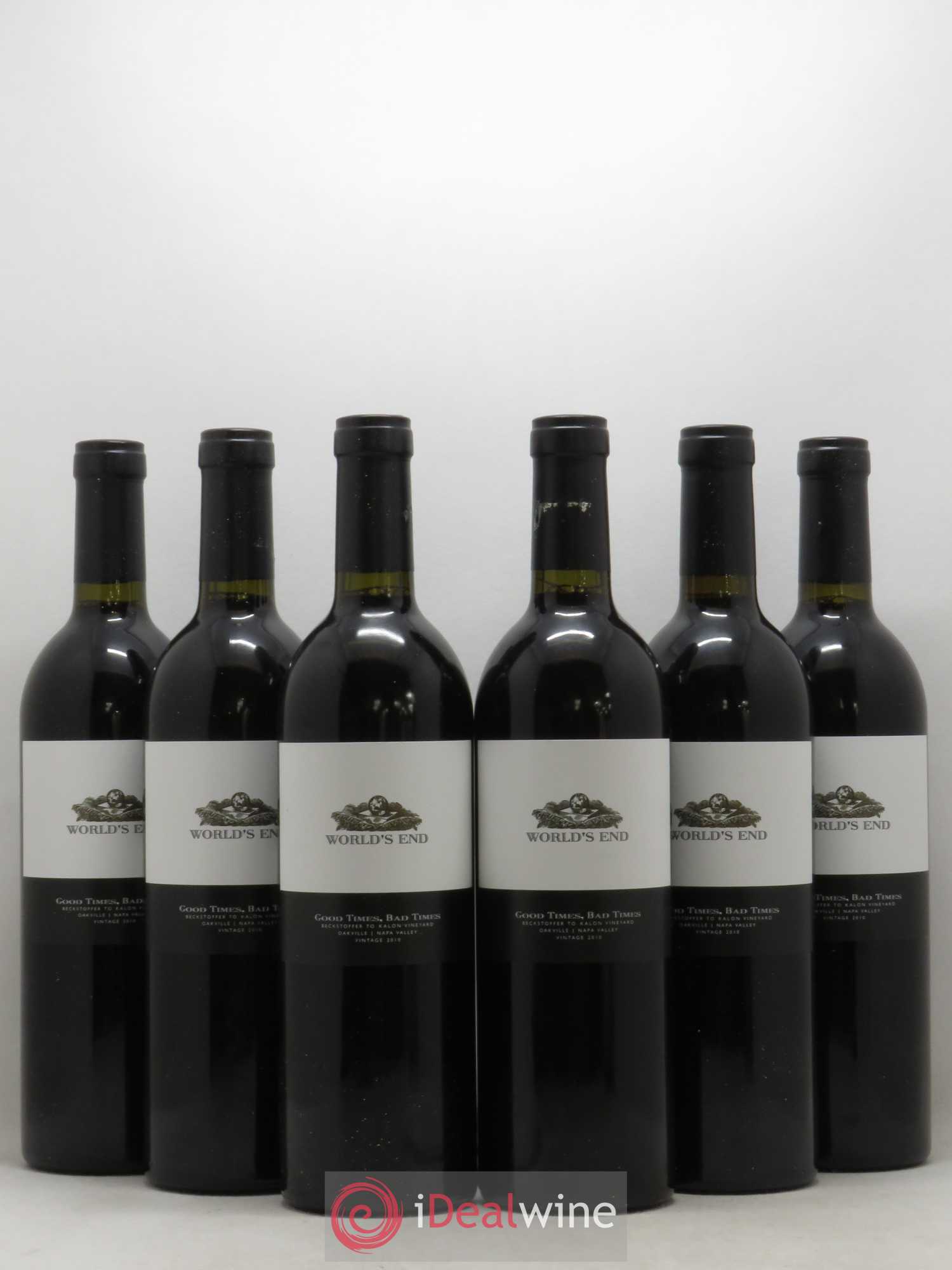 USA Napa Valley World s End Good Times Bad Times 2010 - Posten von 6 Flaschen - 0