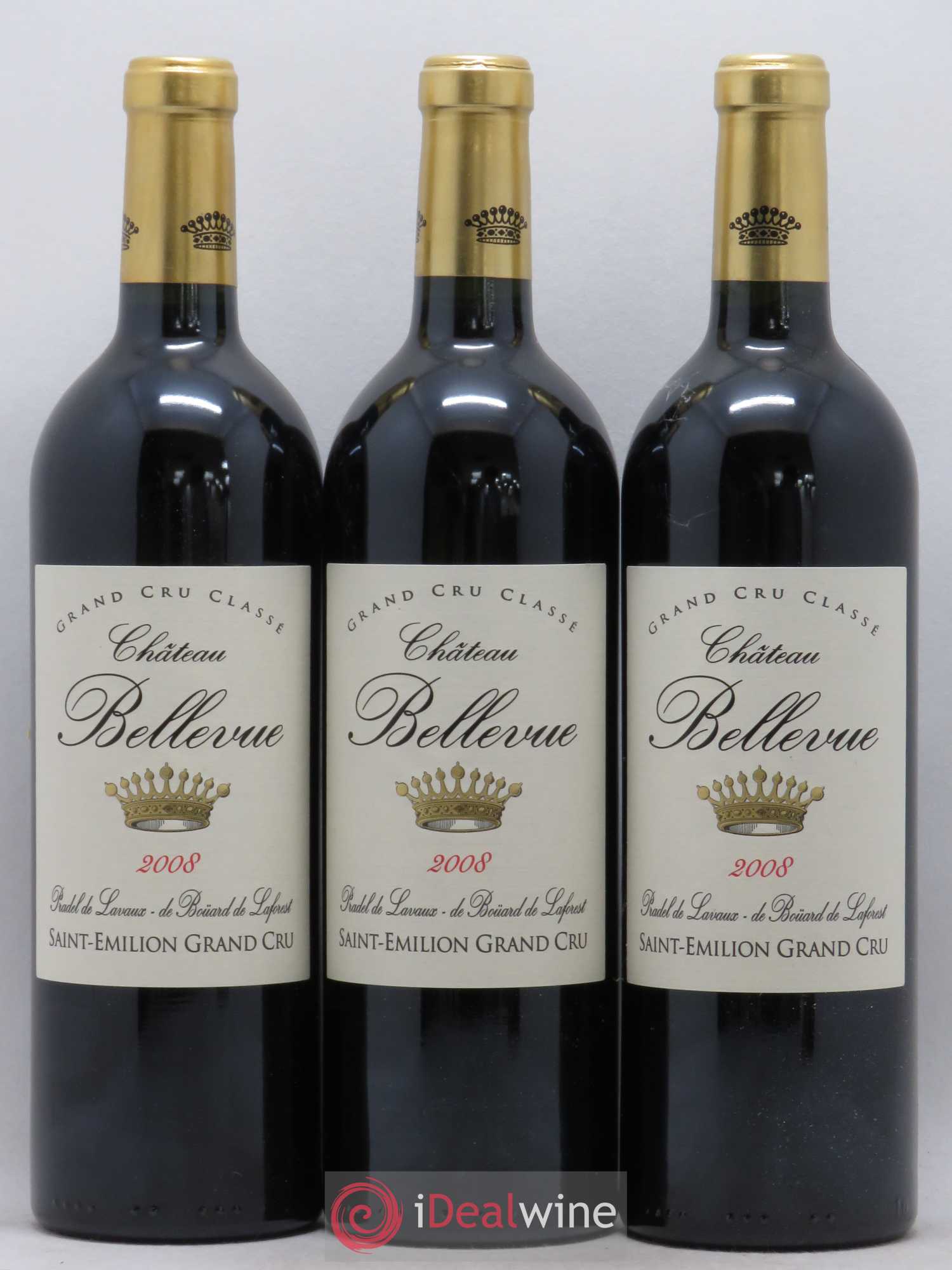 Château Bellevue Grand Cru Classé 2008 - Lot de 12 bouteilles - 4