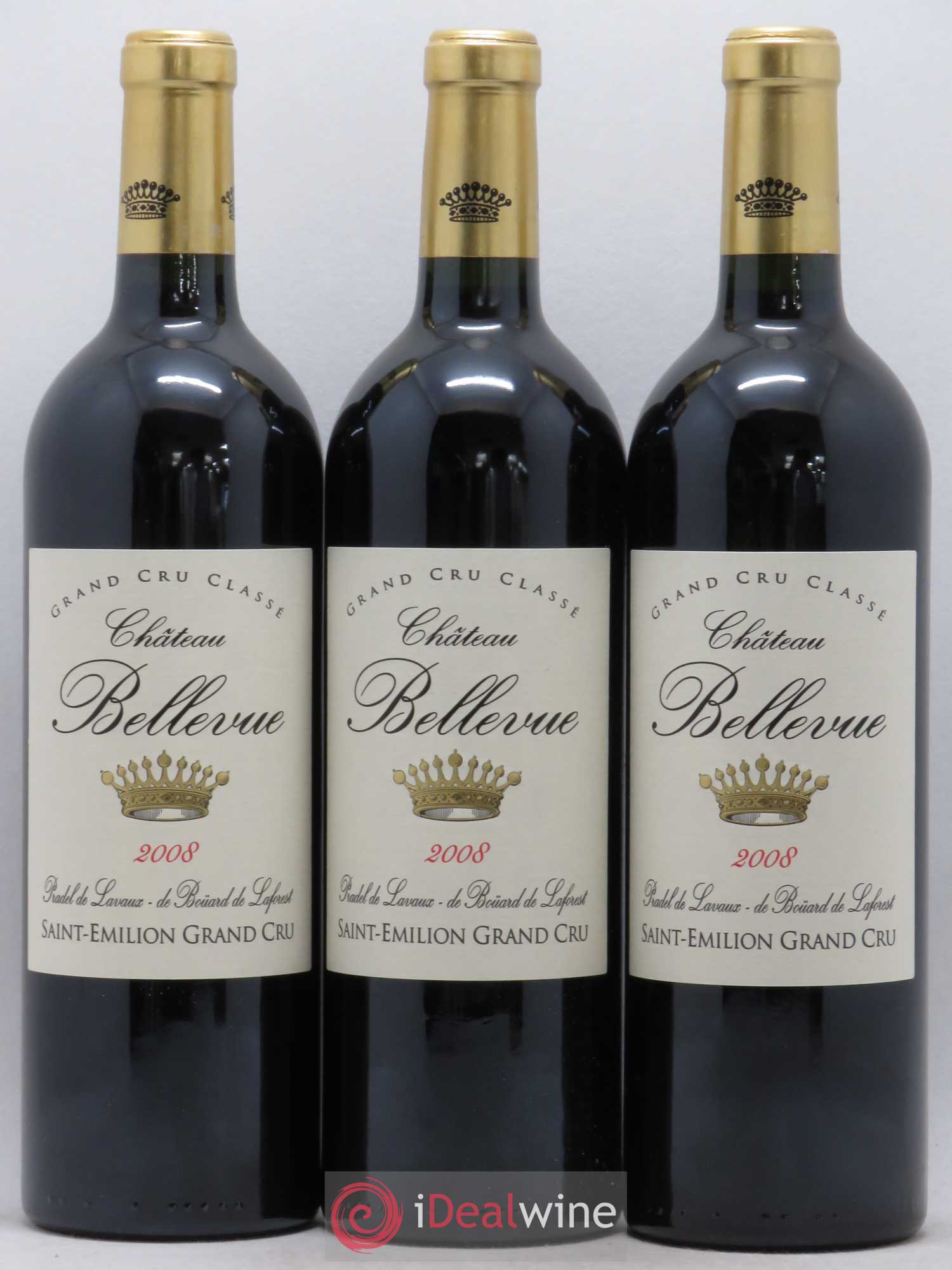 Château Bellevue Grand Cru Classé 2008 - Lot de 12 bouteilles - 2