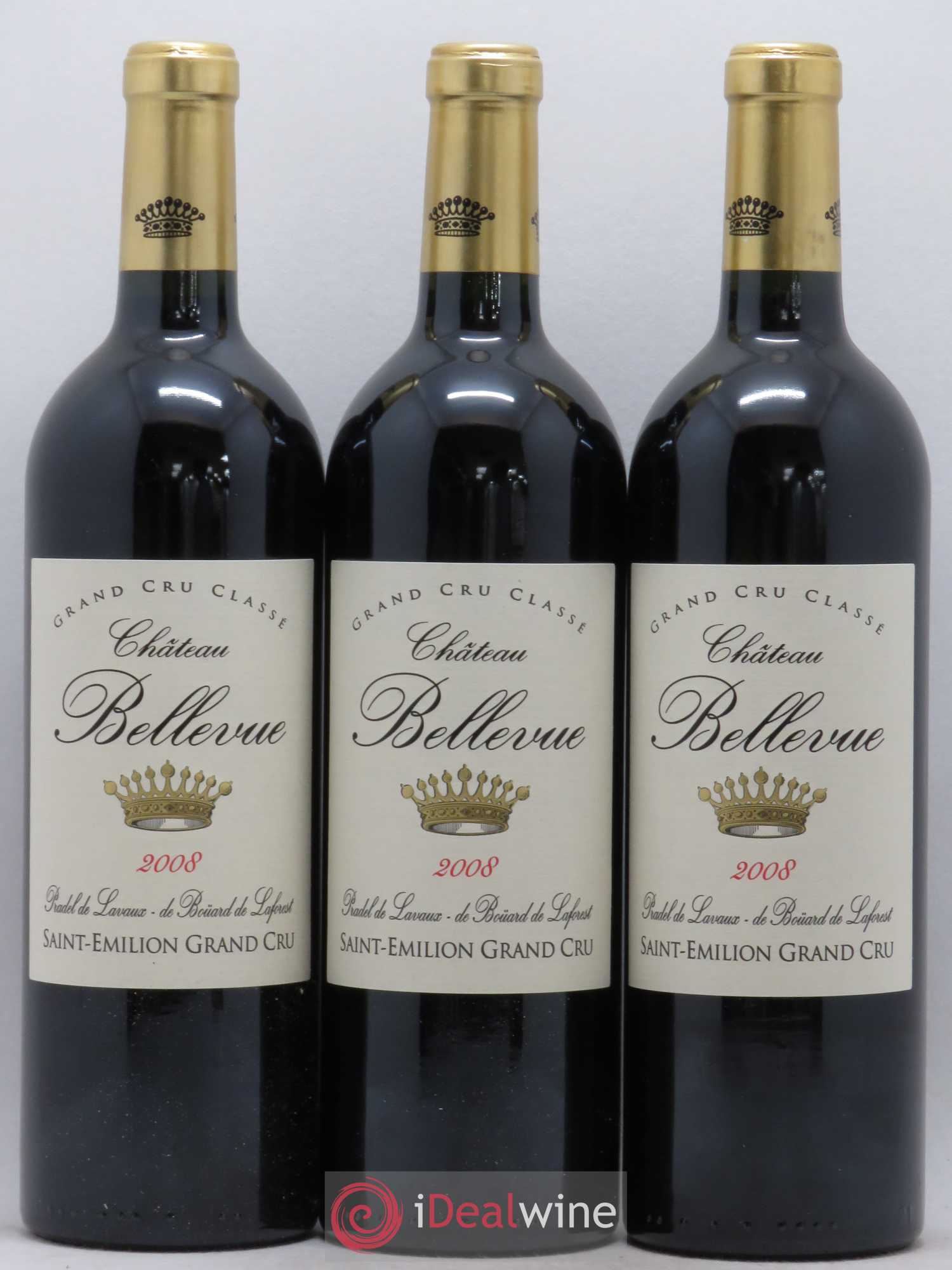Château Bellevue Grand Cru Classé 2008 - Lot de 12 bouteilles - 3