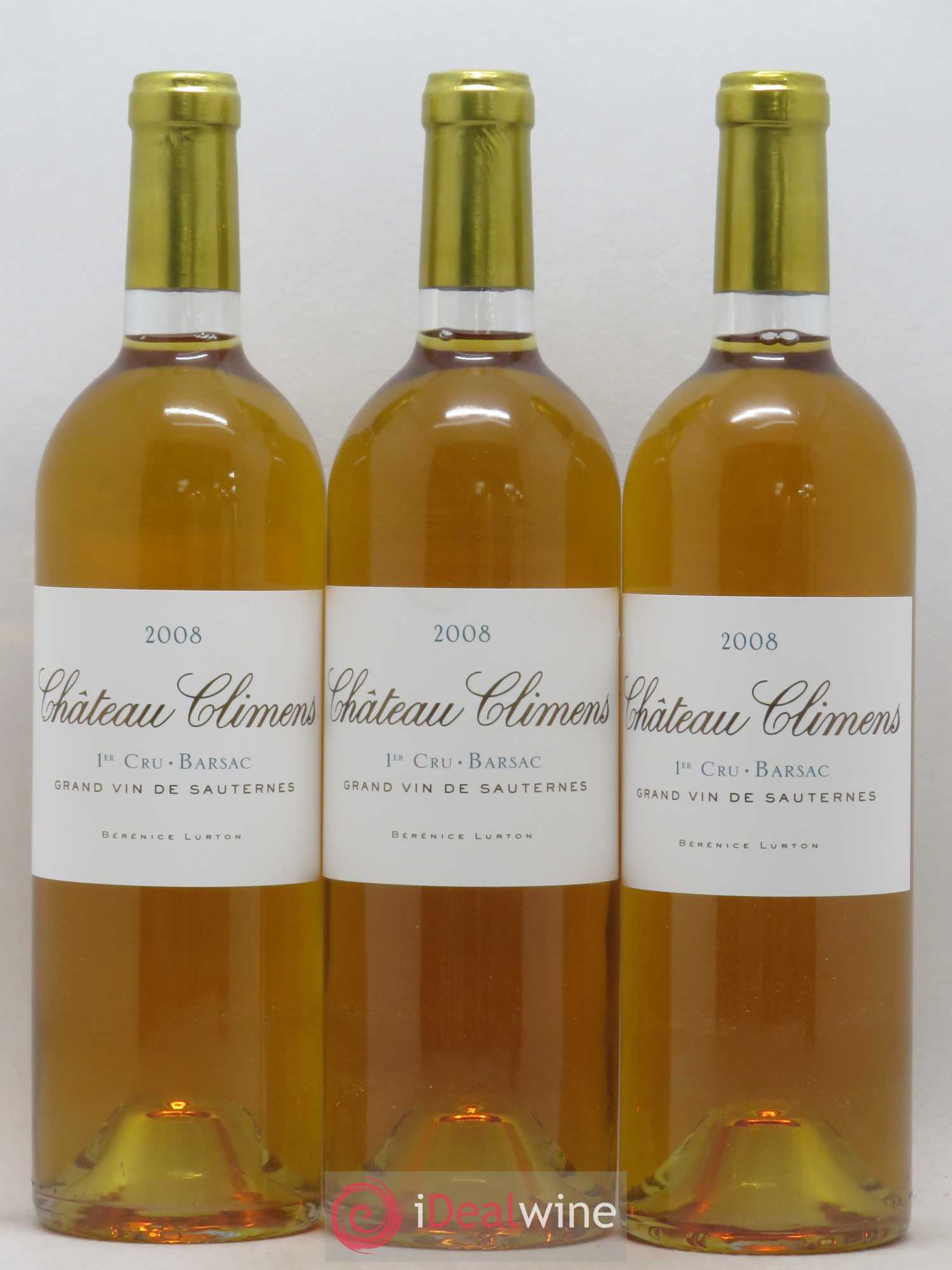 Château Climens 1er Grand Cru Classé 2008 - Lotto di 12 bottiglie - 1