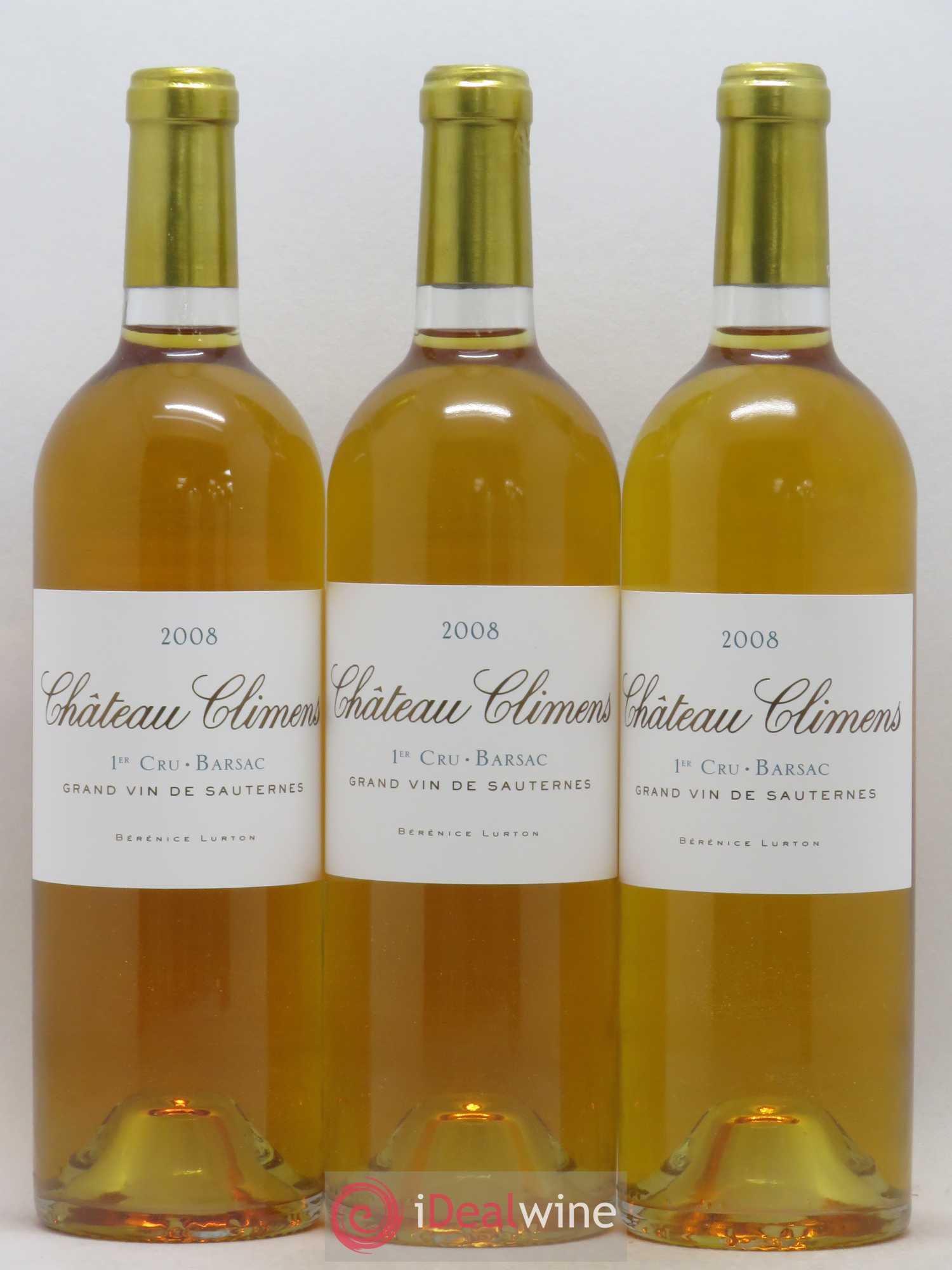 Château Climens 1er Grand Cru Classé 2008 - Lotto di 12 bottiglie - 3