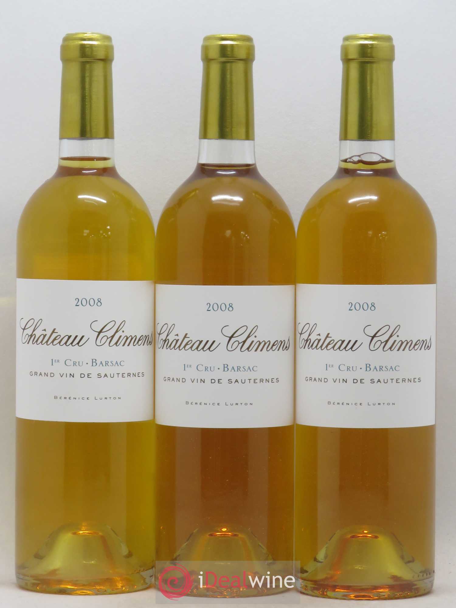 Château Climens 1er Grand Cru Classé 2008 - Lotto di 12 bottiglie - 4