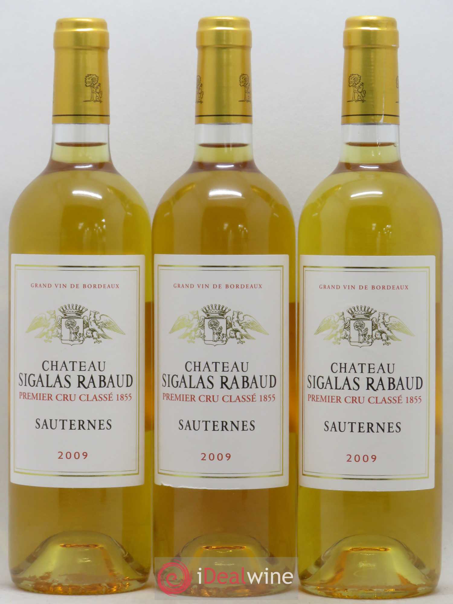 Château Sigalas Rabaud 1er Grand Cru Classé 2009 - Lotto di 12 bottiglie - 1
