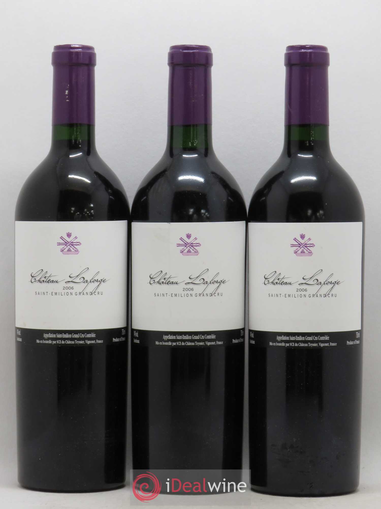 Saint-Émilion Grand Cru Château Laforge (sans prix de réserve) 2006 - Posten von 6 Flaschen - 1