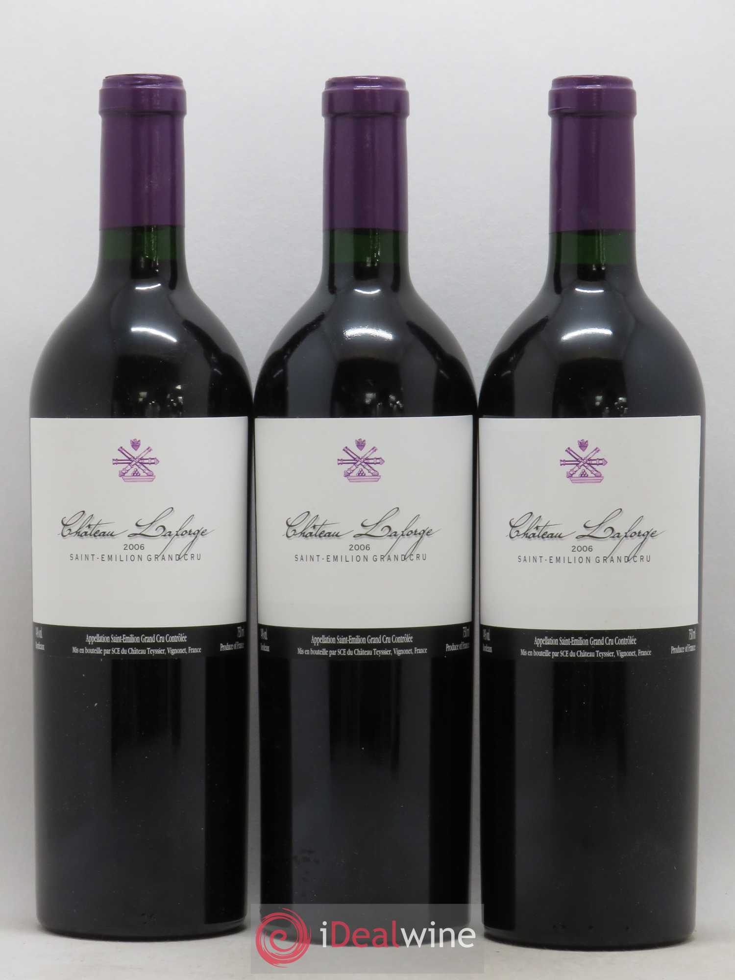Saint-Émilion Grand Cru Château Laforge (sans prix de réserve) 2006 - Posten von 6 Flaschen - 2