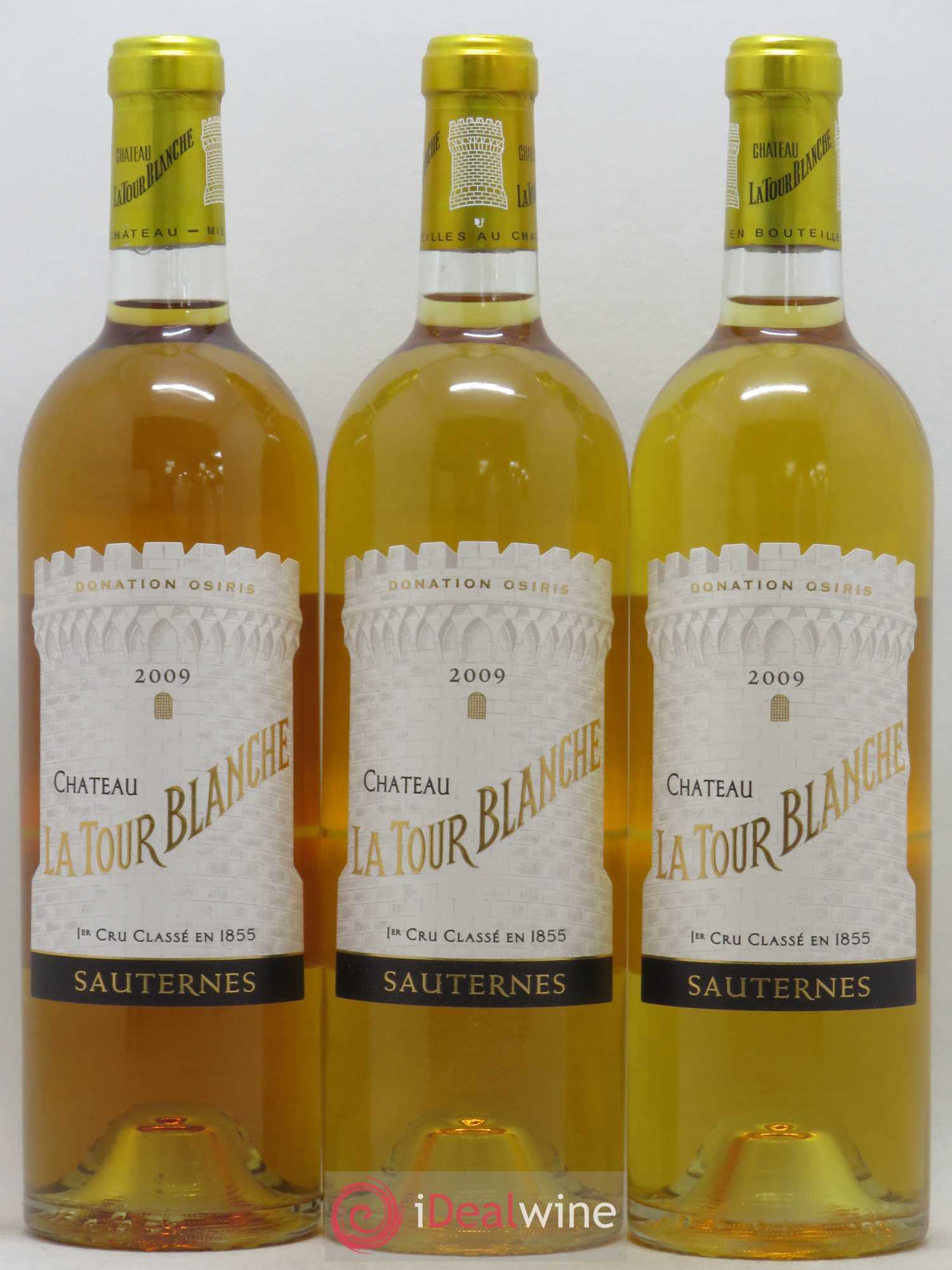 Château la Tour Blanche 1er Grand Cru Classé Donation Osiris 2009 - Lotto di 12 bottiglie - 2
