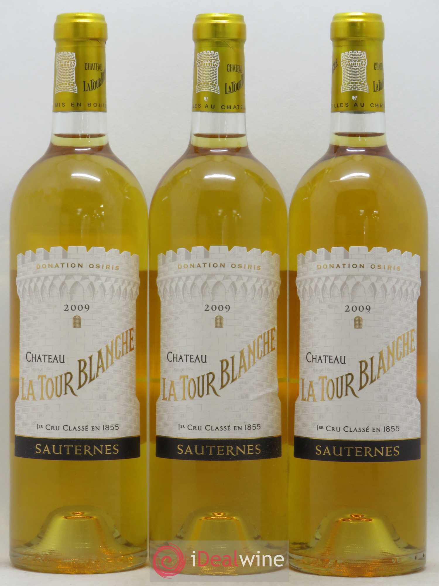 Château la Tour Blanche 1er Grand Cru Classé Donation Osiris 2009 - Lotto di 12 bottiglie - 4