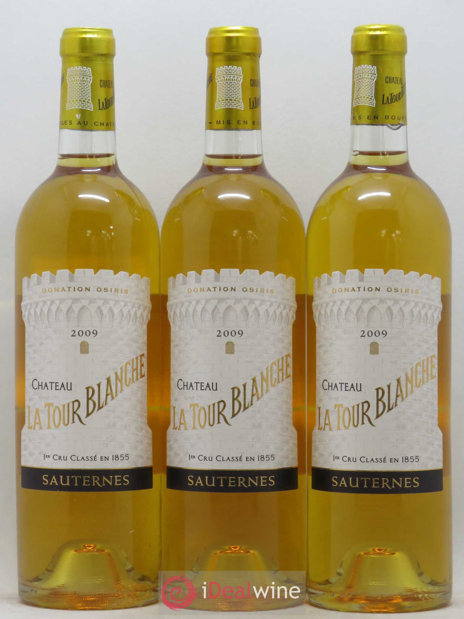 Château la Tour Blanche 1er Grand Cru Classé Donation Osiris 2009 - Lotto di 12 bottiglie - 2