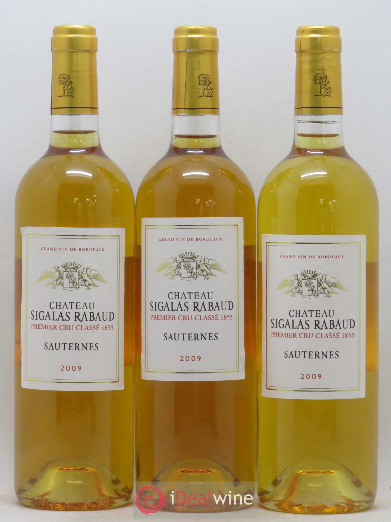 Château Sigalas Rabaud 1er Grand Cru Classé 2009 - Lotto di 12 bottiglie - 2
