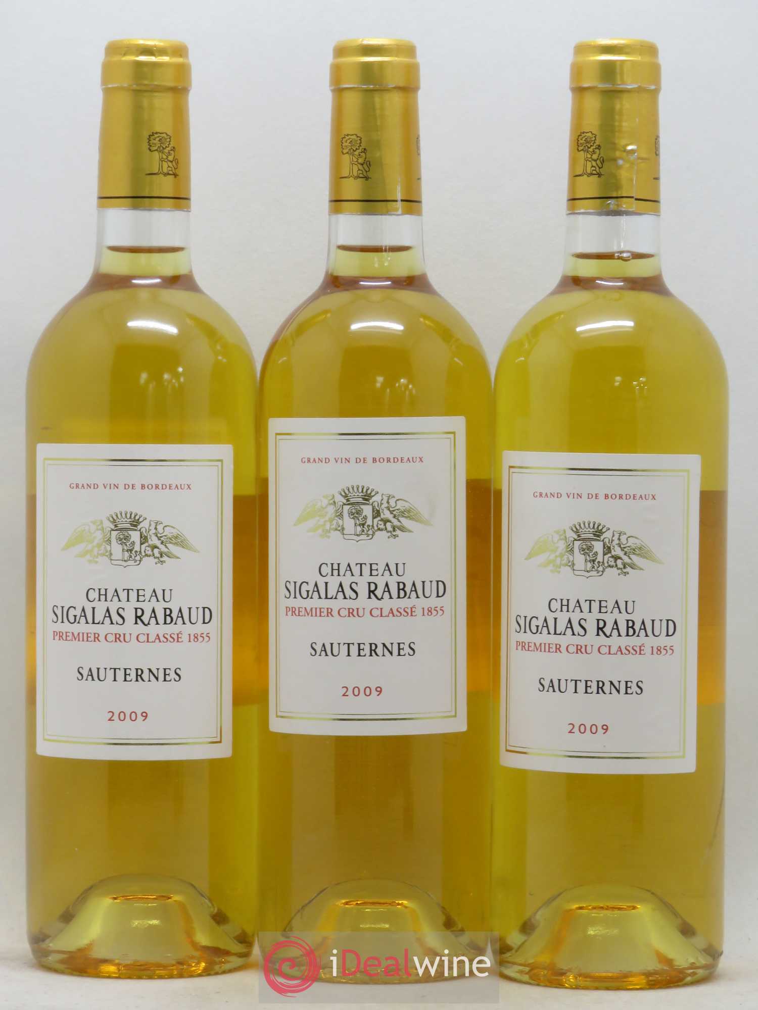 Château Sigalas Rabaud 1er Grand Cru Classé 2009 - Lotto di 12 bottiglie - 4