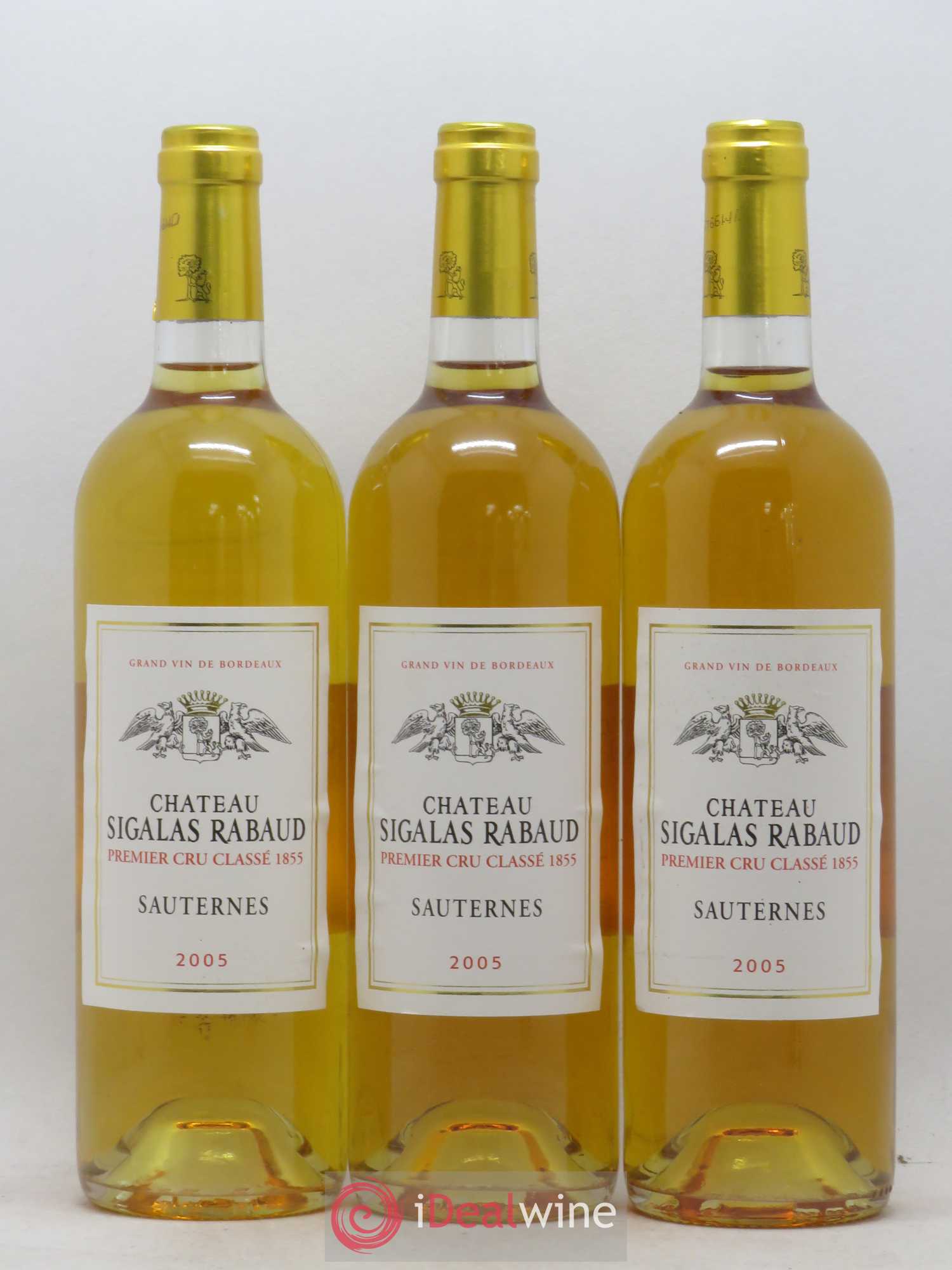 Château Sigalas Rabaud 1er Grand Cru Classé 2005 - Lot de 12 bouteilles - 2