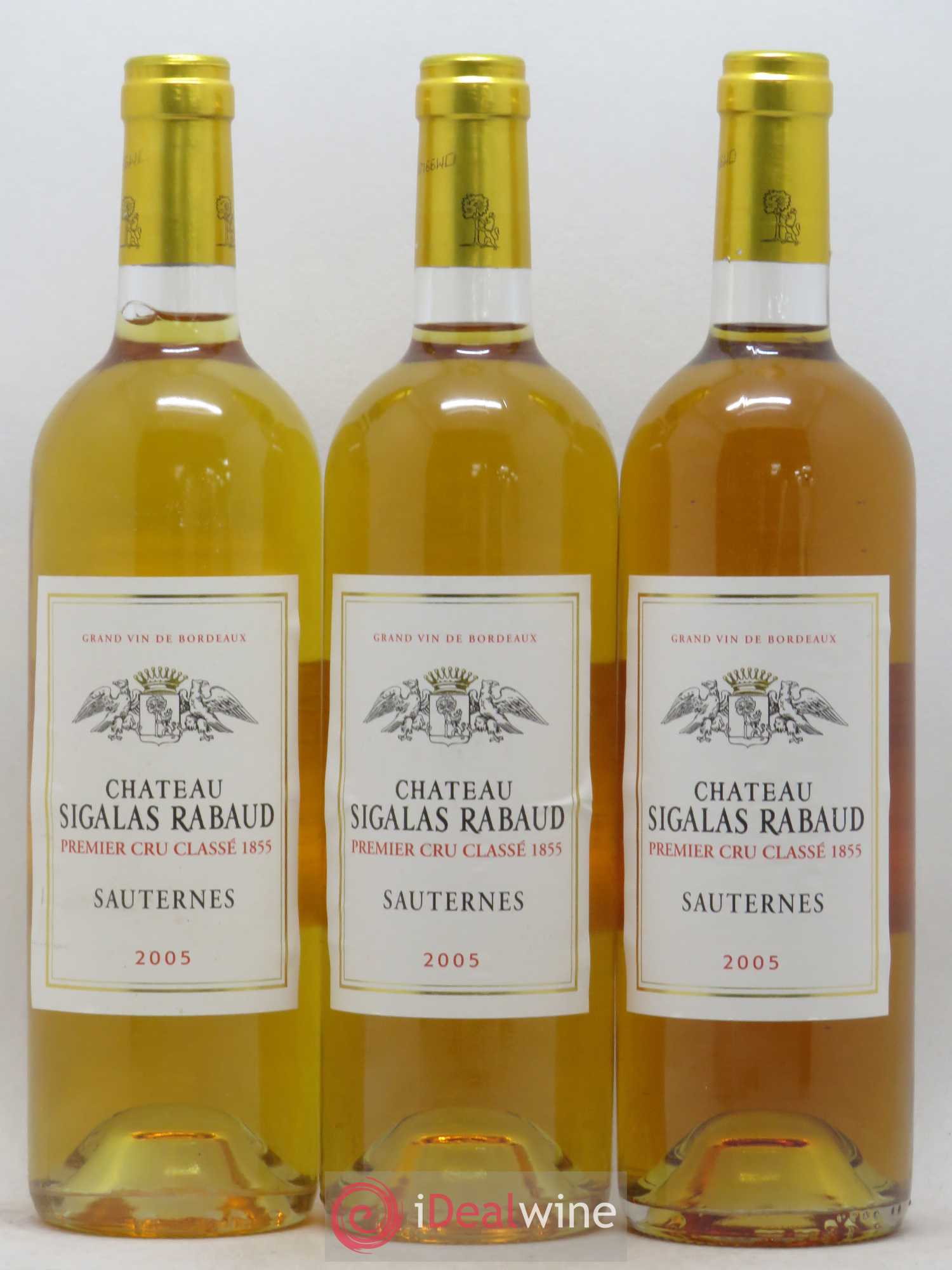 Château Sigalas Rabaud 1er Grand Cru Classé 2005 - Lotto di 12 bottiglie - 1