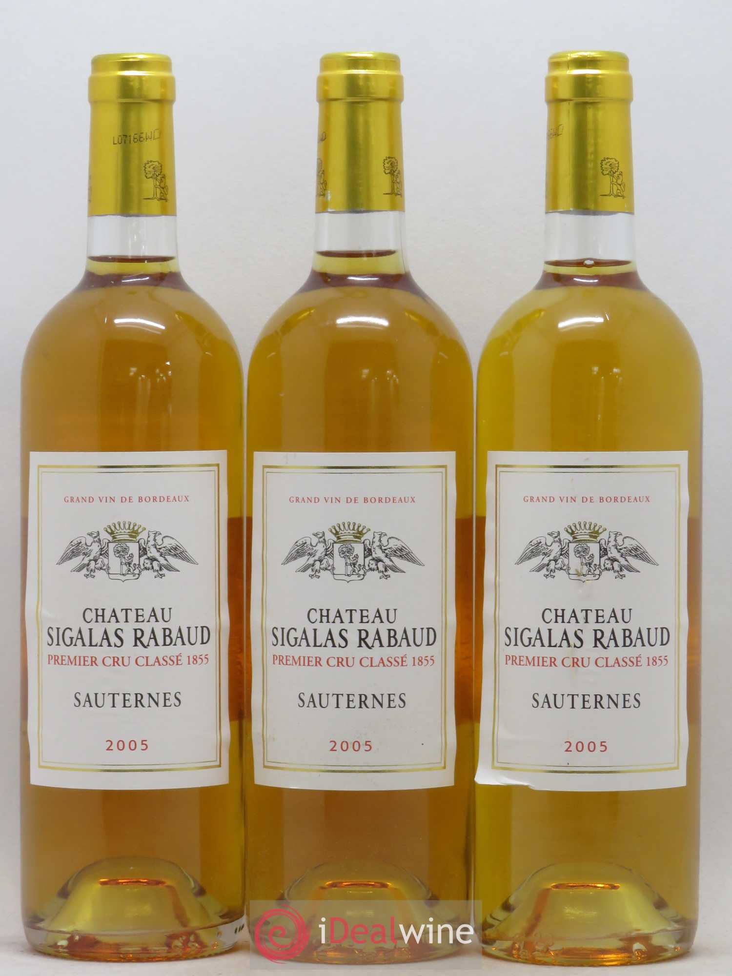 Château Sigalas Rabaud 1er Grand Cru Classé 2005 - Lotto di 12 bottiglie - 4