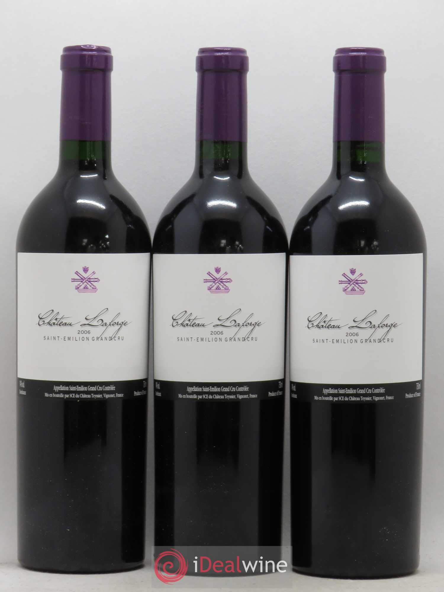 Saint-Émilion Grand Cru Château Laforge 2006 - Lot de 6 bouteilles - 2