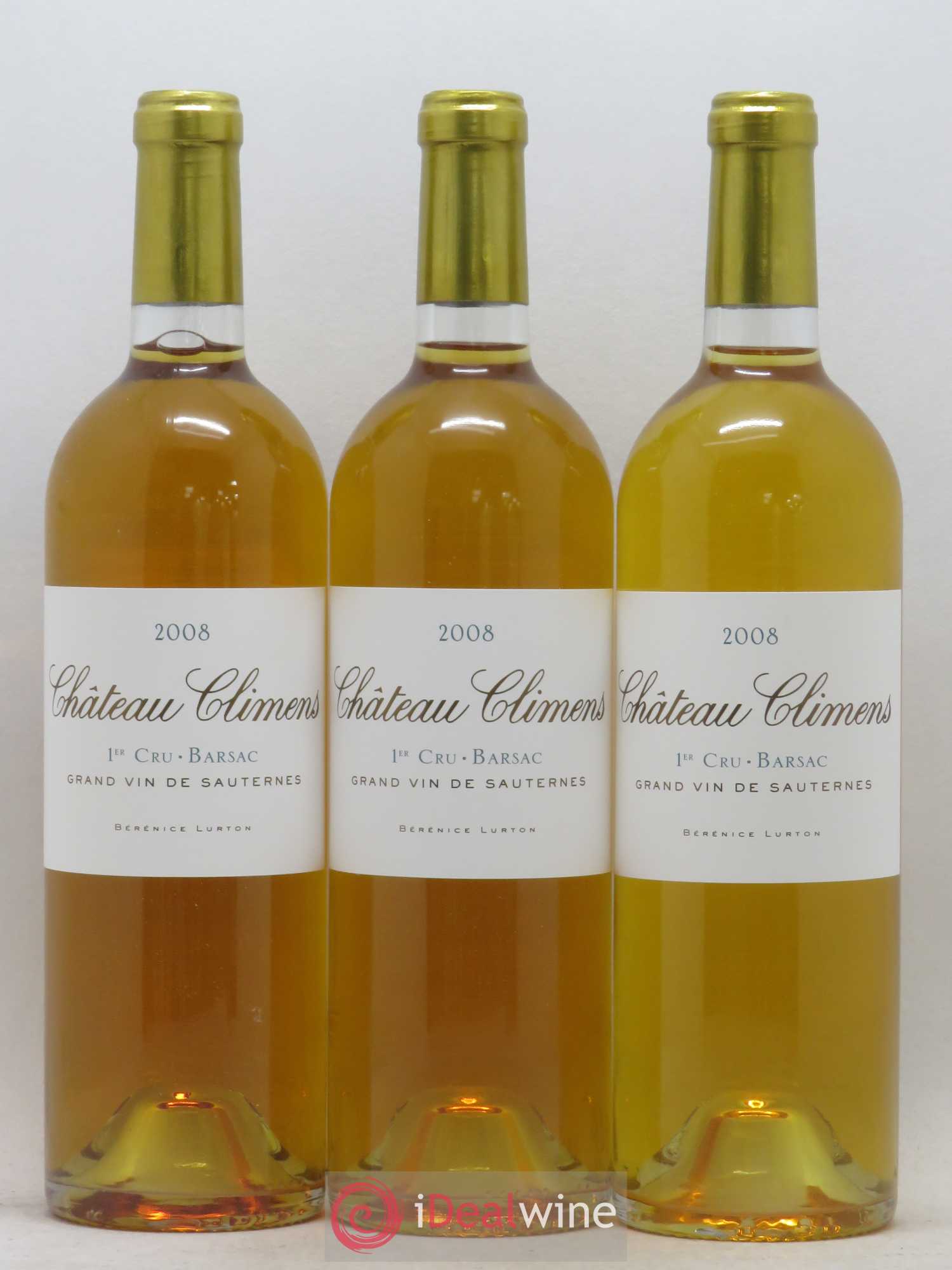 Château Climens 1er Grand Cru Classé 2008 - Lotto di 12 bottiglie - 1