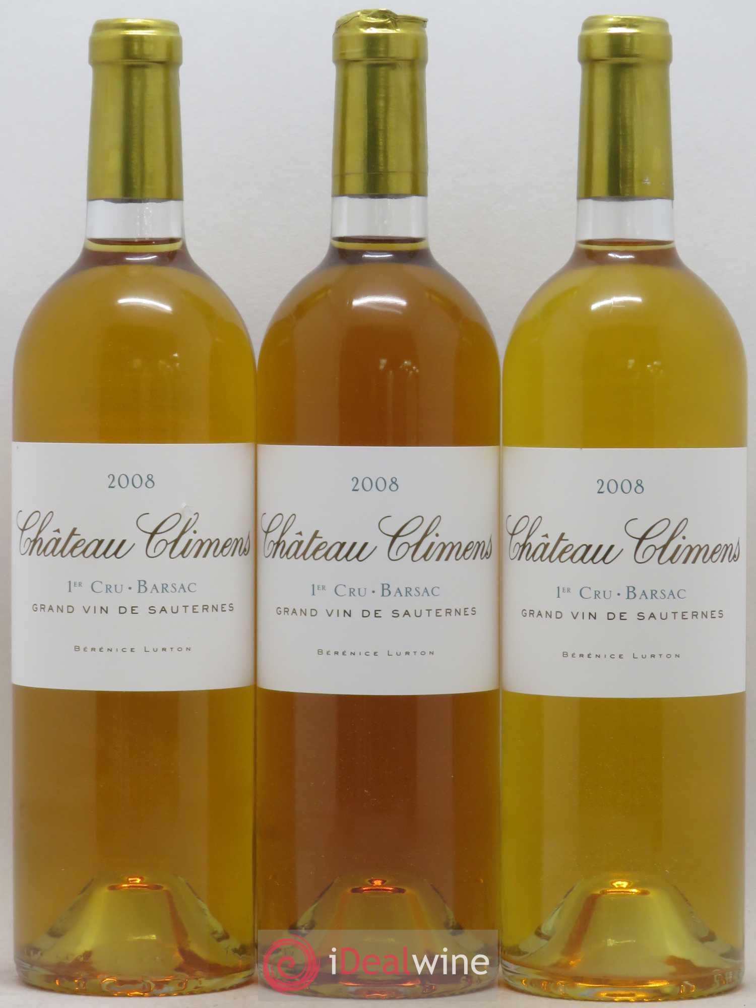 Château Climens 1er Grand Cru Classé 2008 - Lotto di 12 bottiglie - 2
