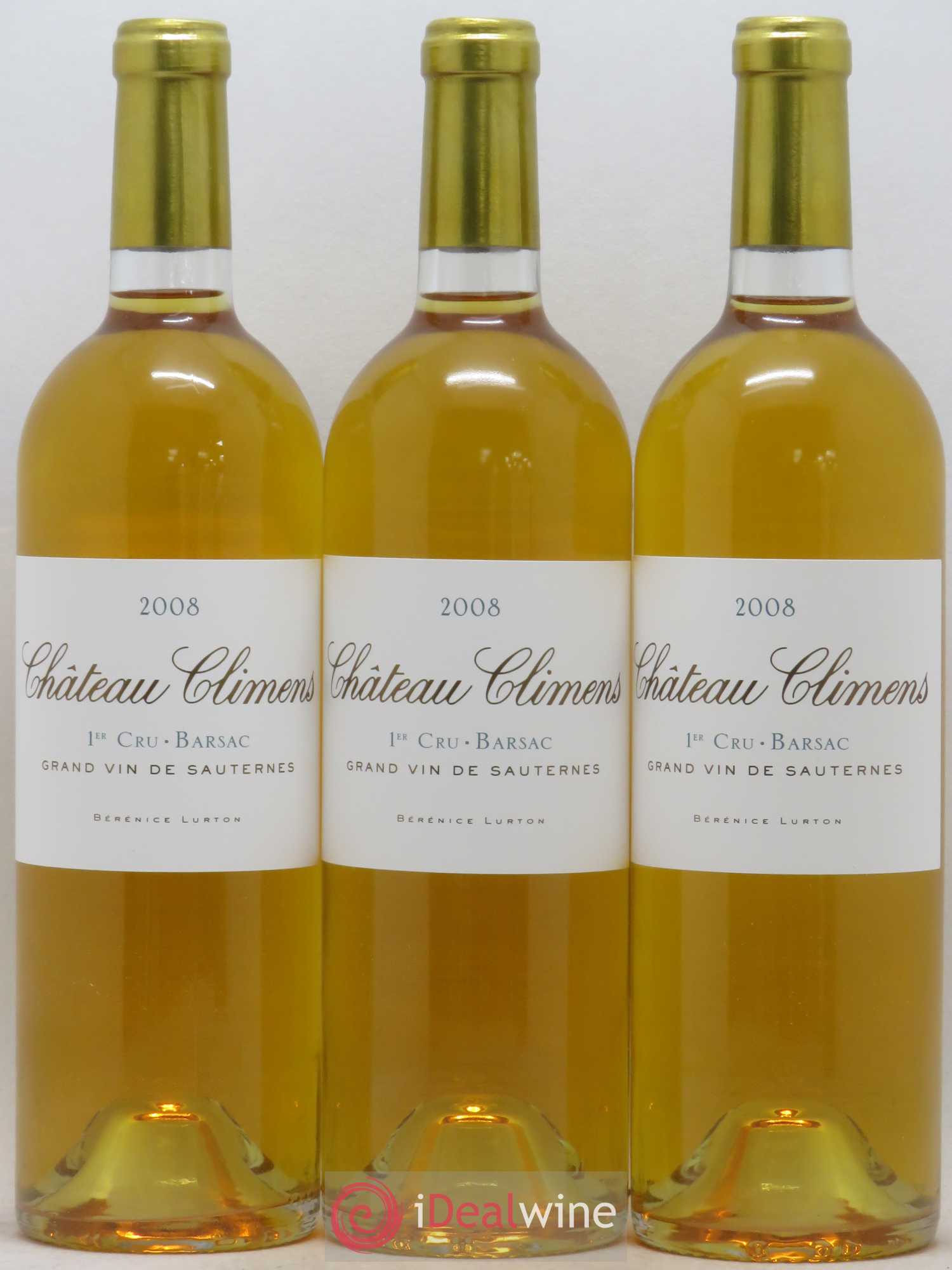 Château Climens 1er Grand Cru Classé 2008 - Lotto di 12 bottiglie - 3
