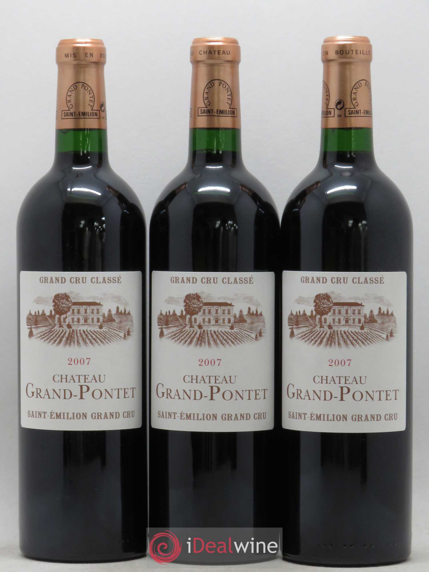 Château Grand Pontet Grand Cru Classé 2007 - Lot de 12 bouteilles - 3
