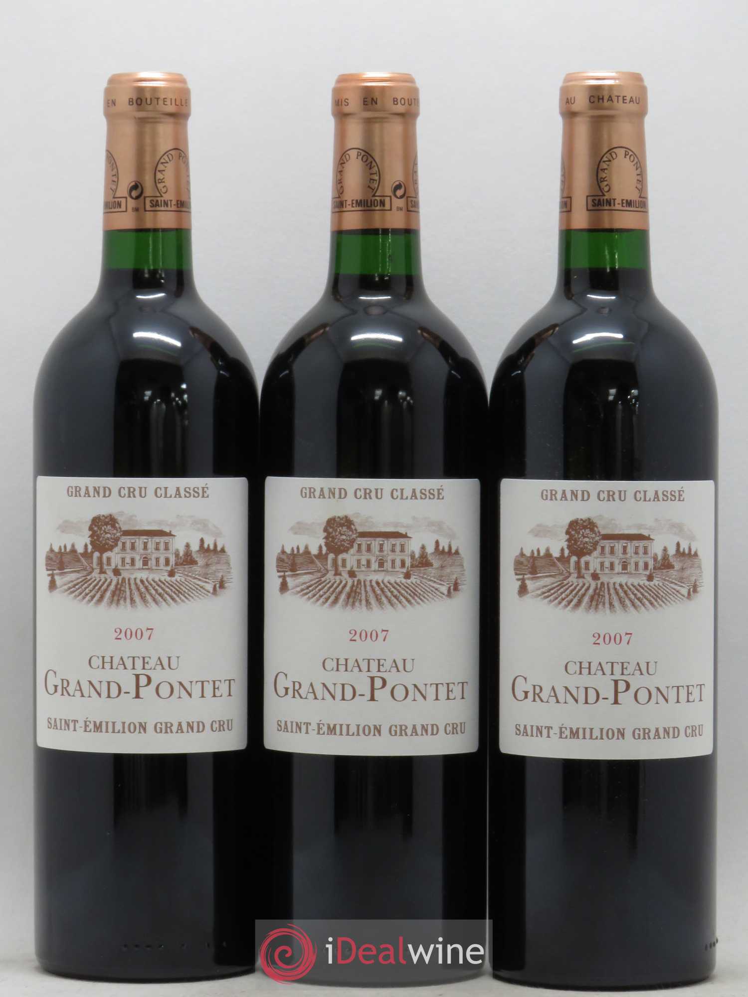 Château Grand Pontet Grand Cru Classé 2007 - Lot de 12 bouteilles - 4