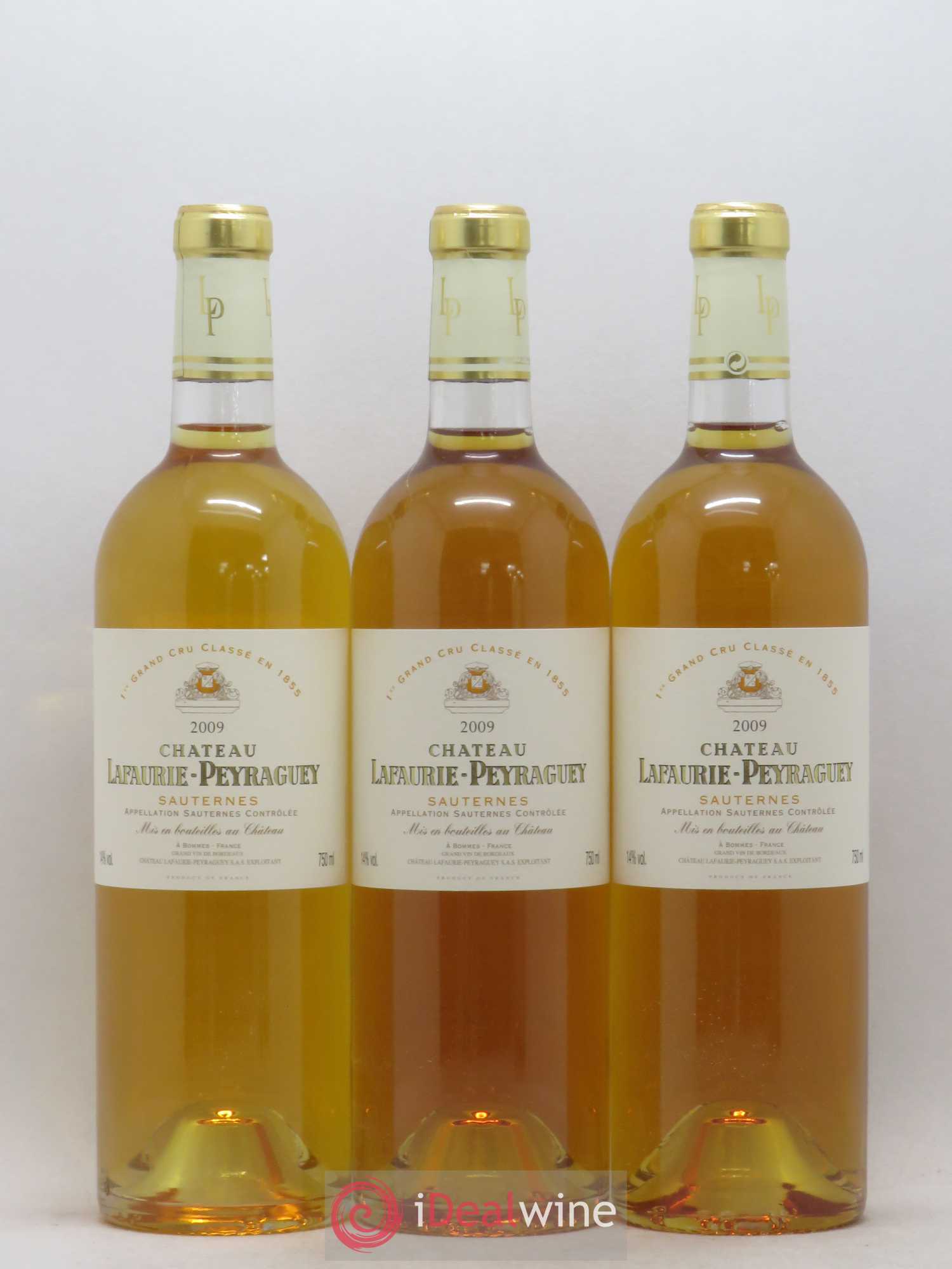 Château Lafaurie-Peyraguey 1er Grand Cru Classé 2009 - Lotto di 6 bottiglie - 1