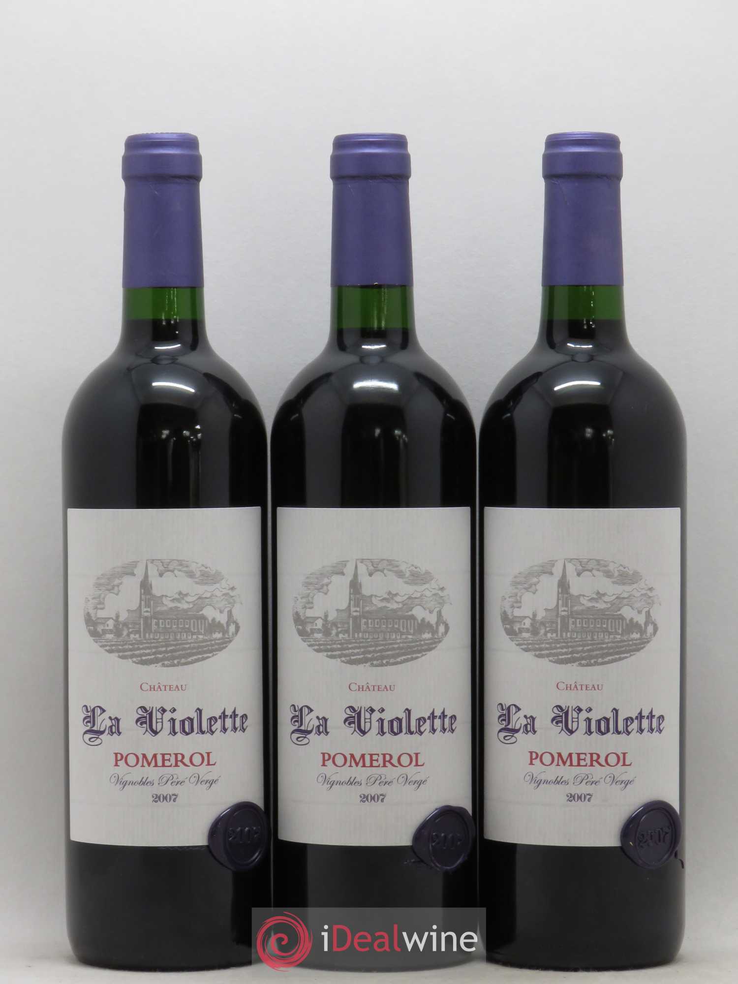Château la Violette 2007 - Lot de 6 bouteilles - 2