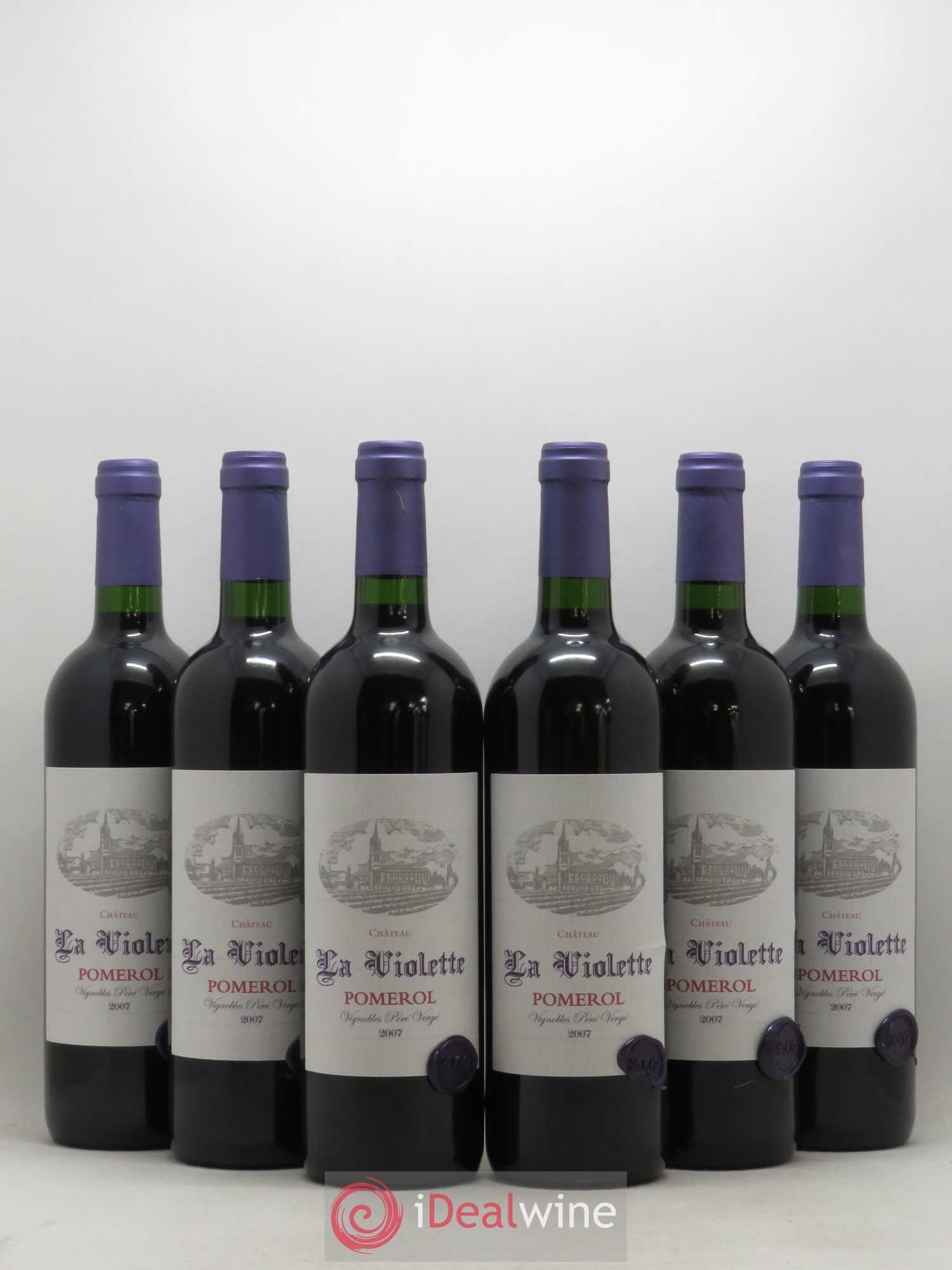 Château la Violette 2007 - Lot de 6 bouteilles - 0