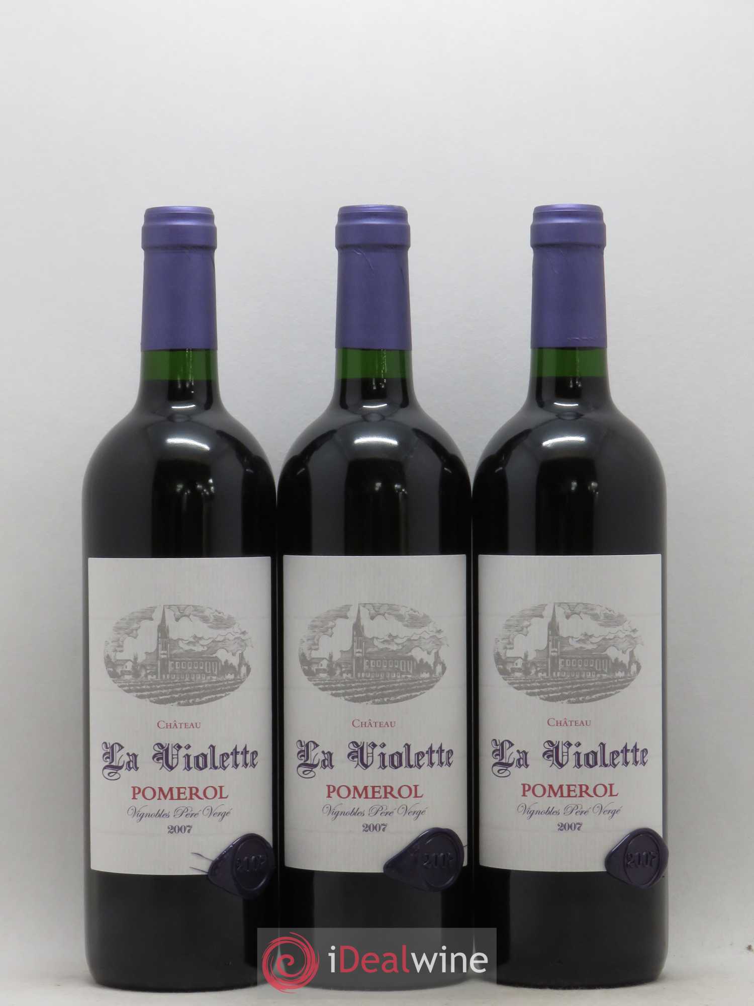 Château la Violette 2007 - Lot de 6 bouteilles - 2