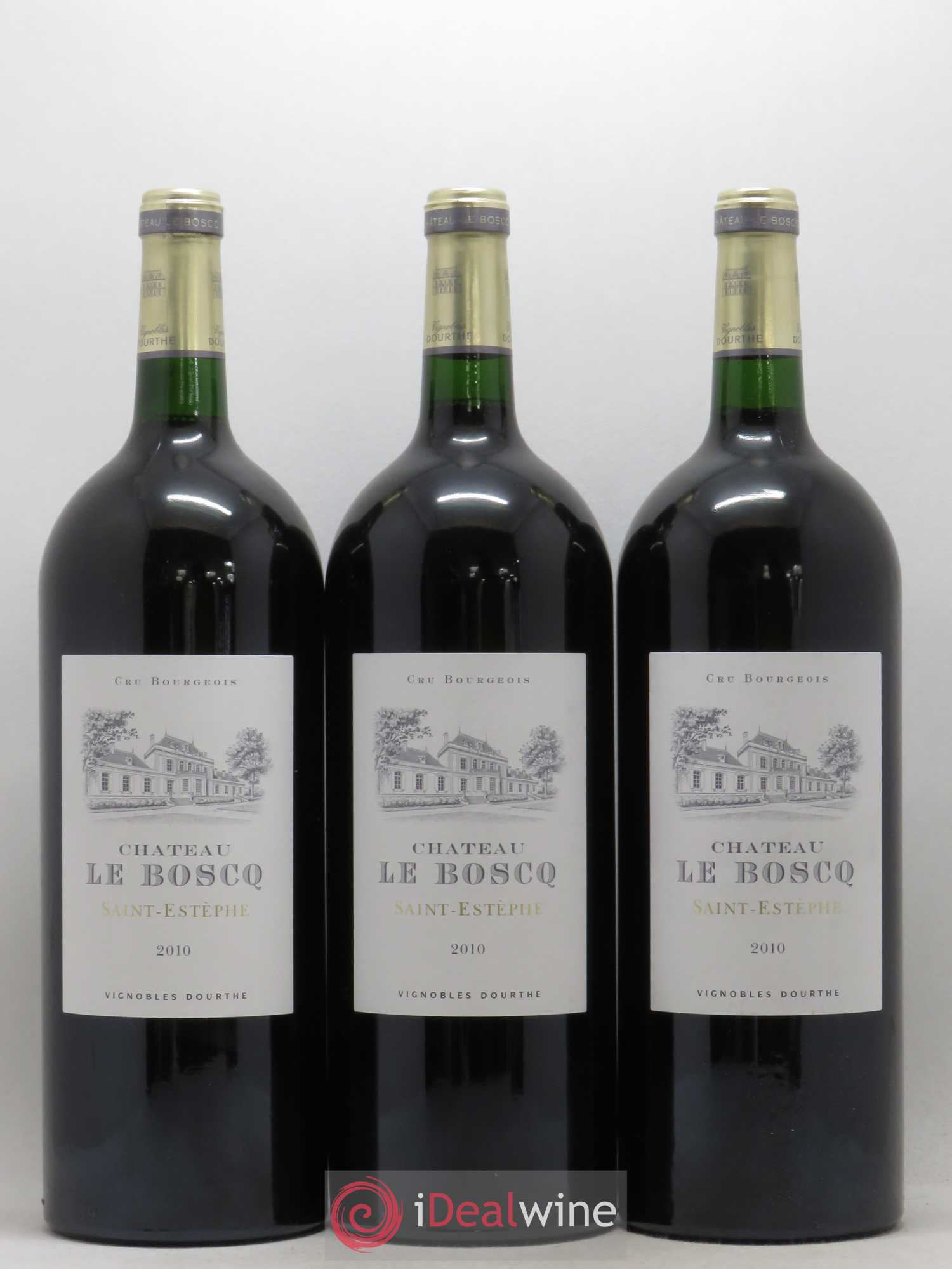 Château le Boscq Cru Bourgeois 2010 - Lot de 6 magnums - 2