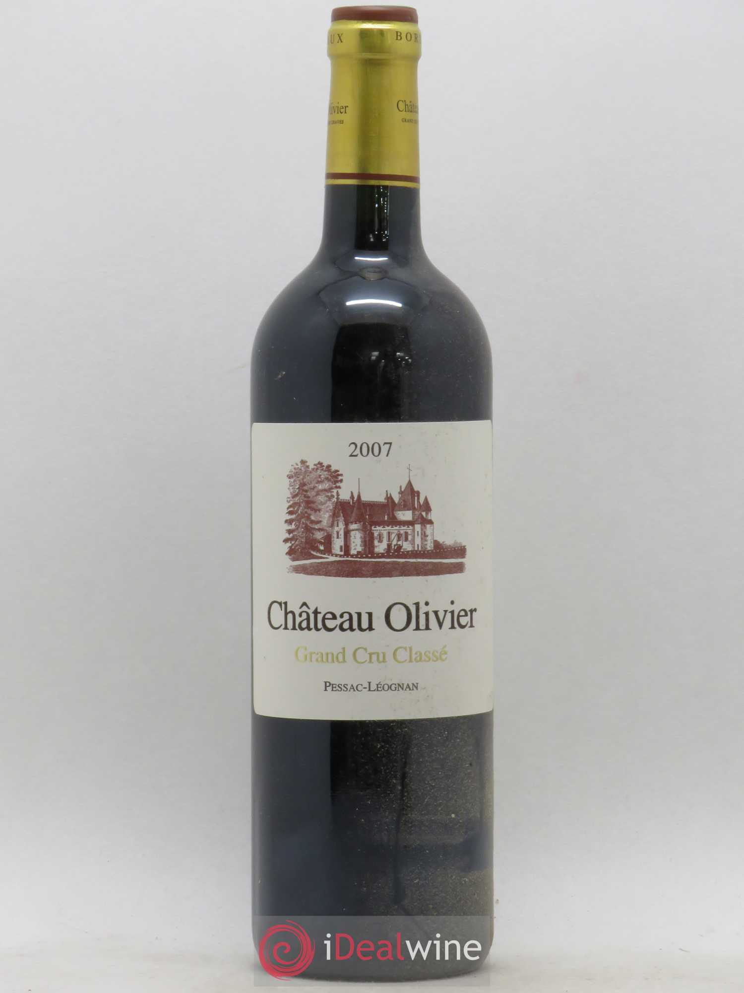 Château Olivier Cru Classé de Graves 2007 - Lot de 1 bouteille - 0