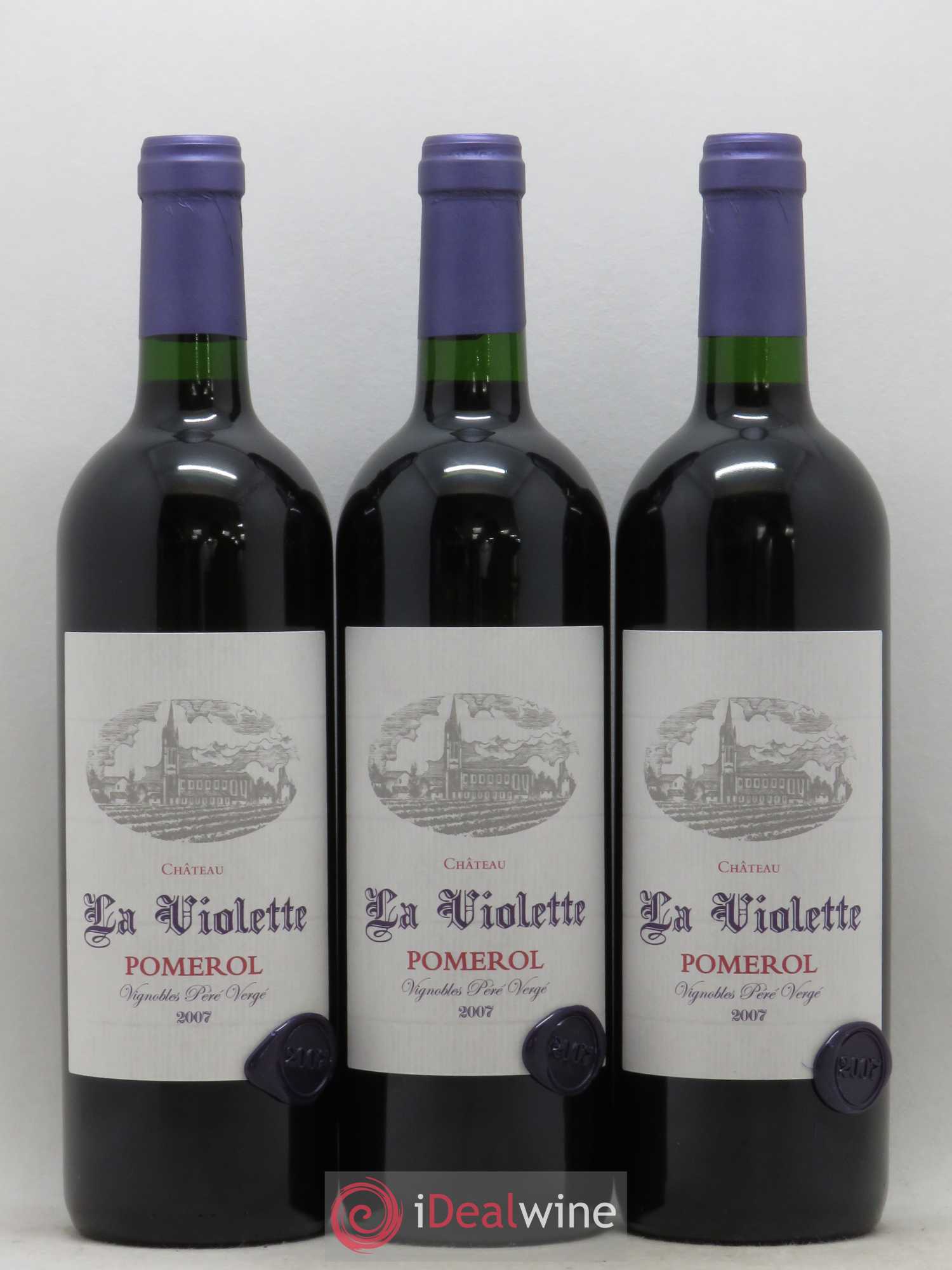 Château la Violette 2007 - Lot de 6 bouteilles - 2