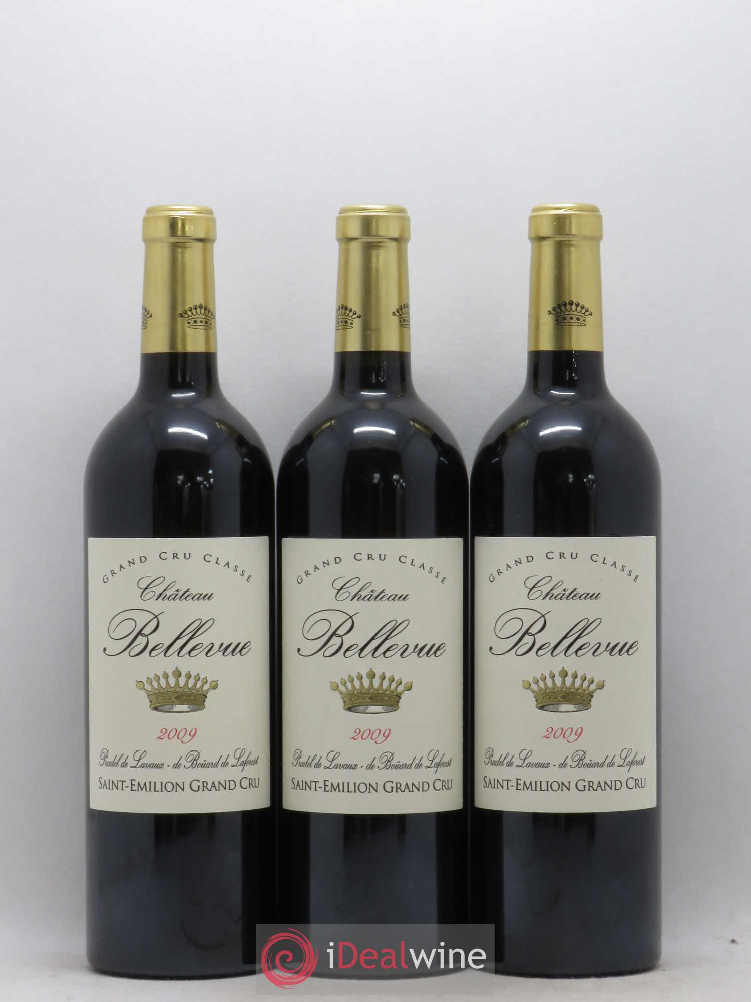 Château Bellevue Grand Cru Classé 2009 - Lot de 12 bouteilles - 1