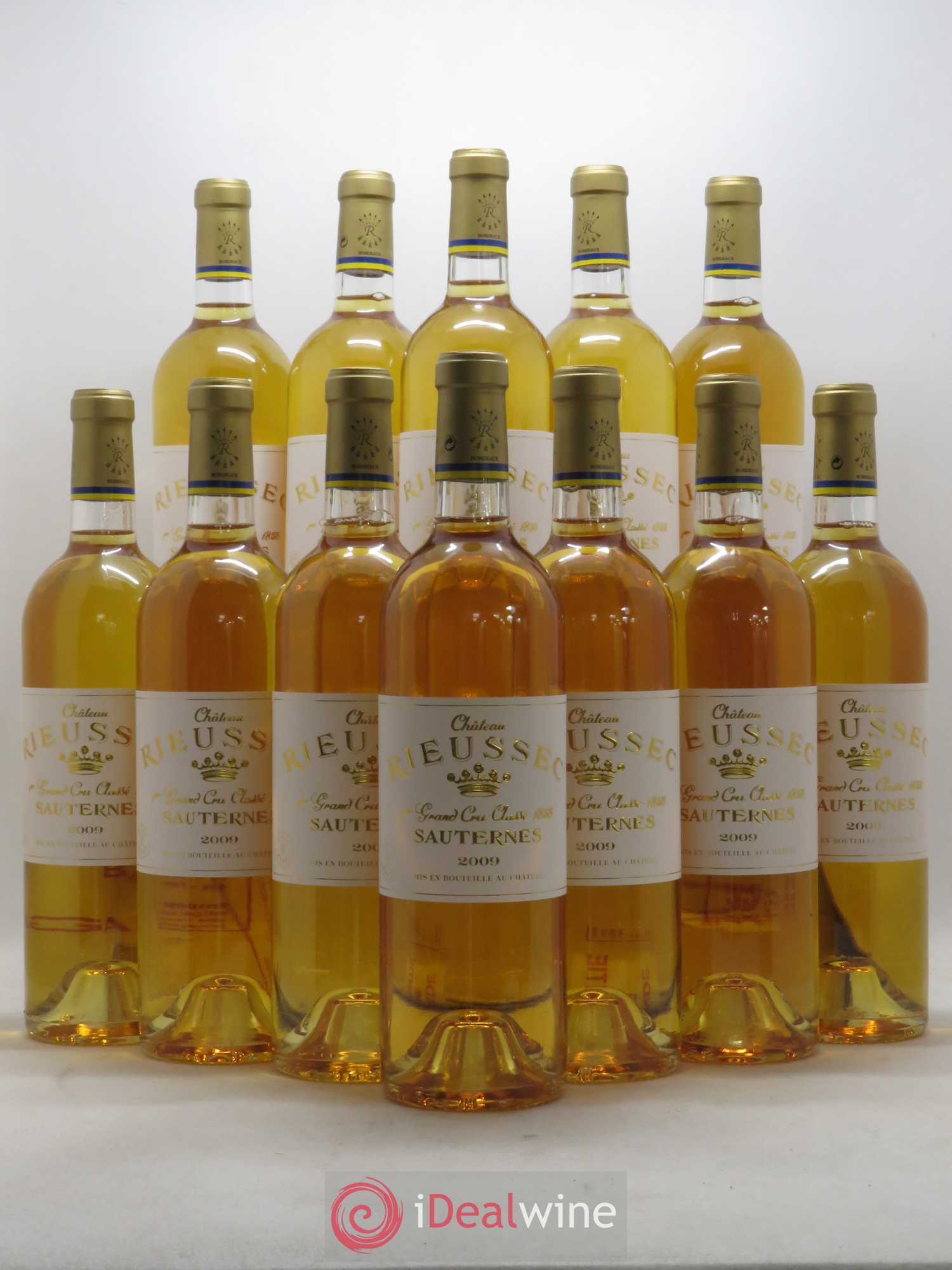 Château Rieussec 1er Grand Cru Classé 2009 - Lotto di 12 bottiglie - 0