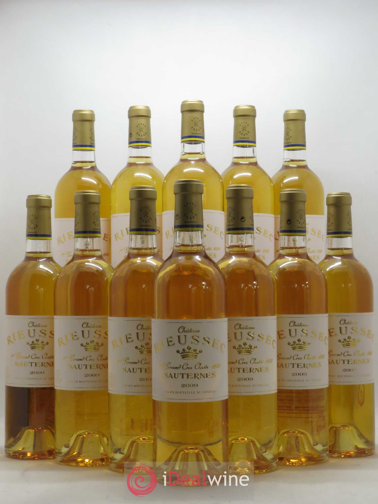 Château Rieussec 1er Grand Cru Classé 2009 - Lotto di 12 bottiglie - 0