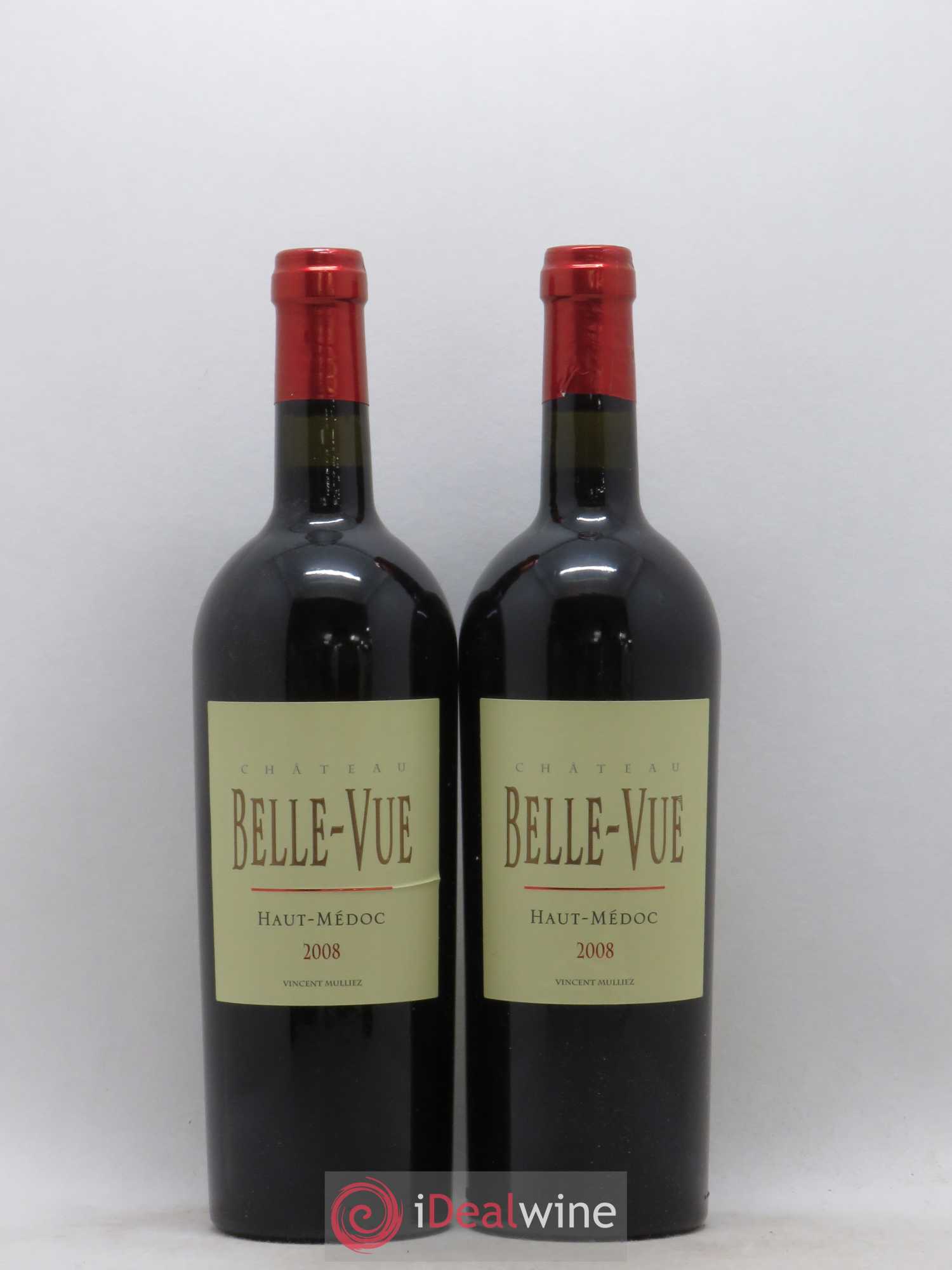 Château Belle-Vue 2008 - Lot de 2 bouteilles - 0