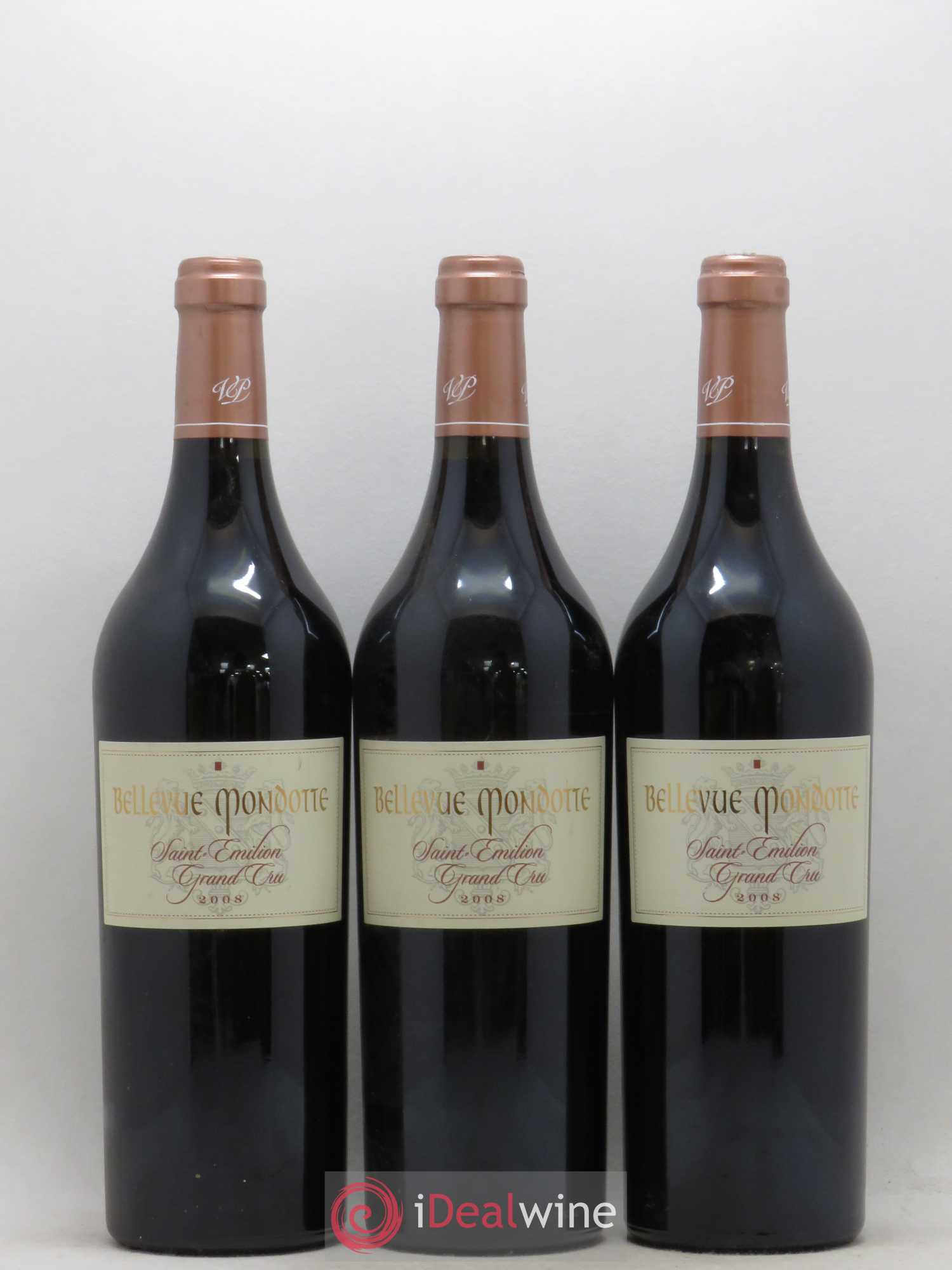 Château Bellevue Mondotte 2008 - Lot de 6 bouteilles - 1