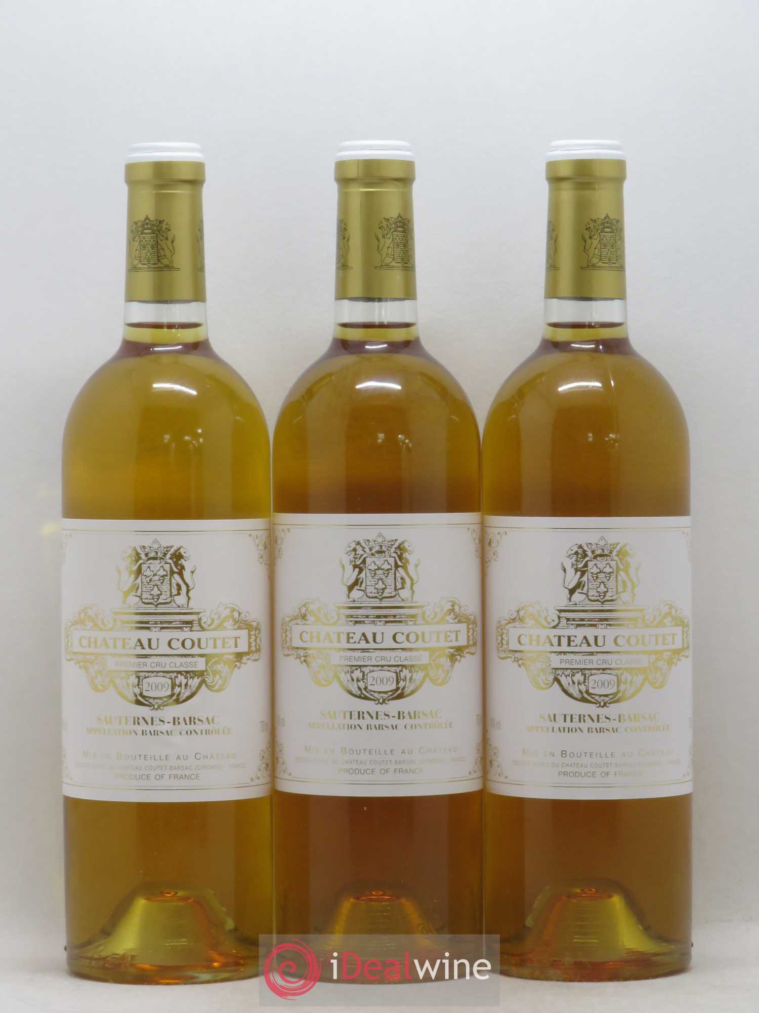 Château Coutet 1er Grand Cru Classé 2009 - Lotto di 12 bottiglie - 1