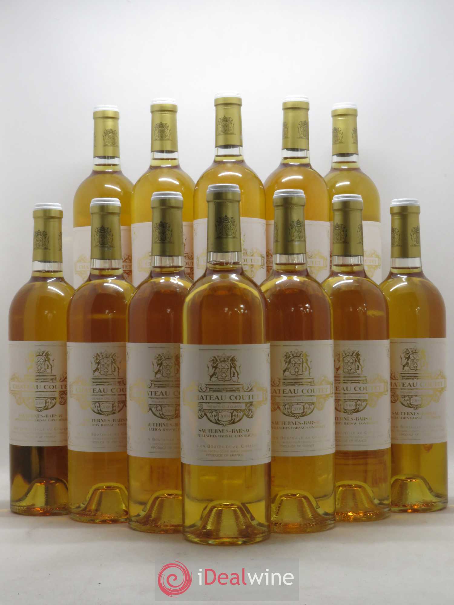 Château Coutet 1er Grand Cru Classé 2009 - Lotto di 12 bottiglie - 0