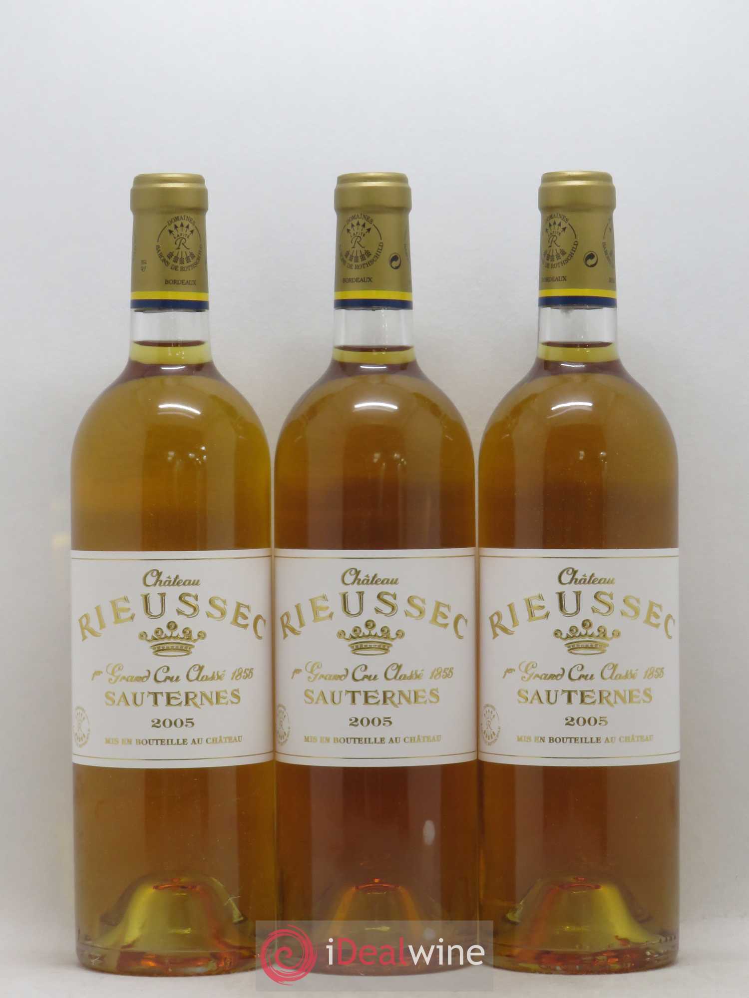 Château Rieussec 1er Grand Cru Classé 2005 - Lotto di 12 bottiglie - 1