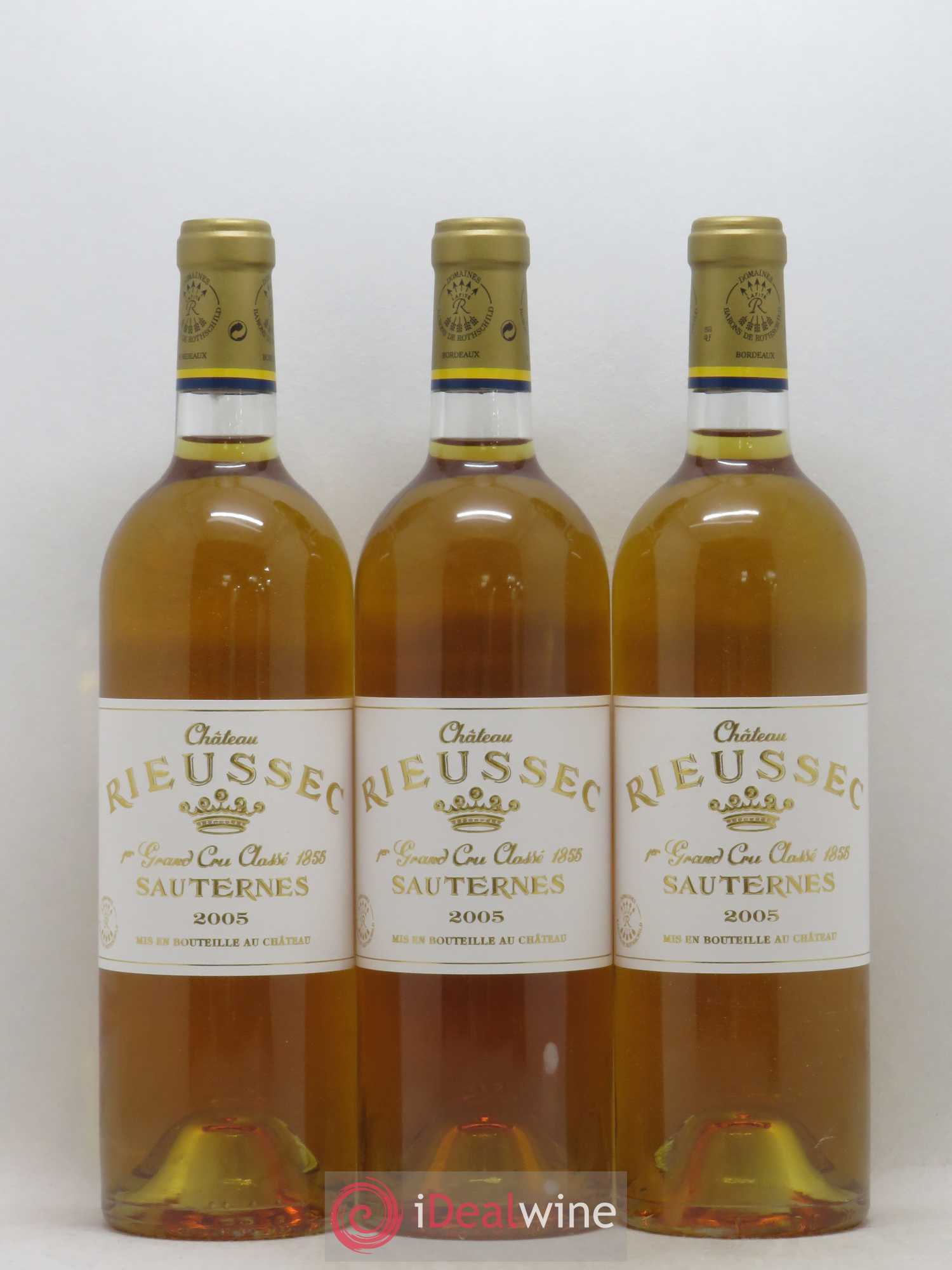 Château Rieussec 1er Grand Cru Classé 2005 - Lotto di 12 bottiglie - 3