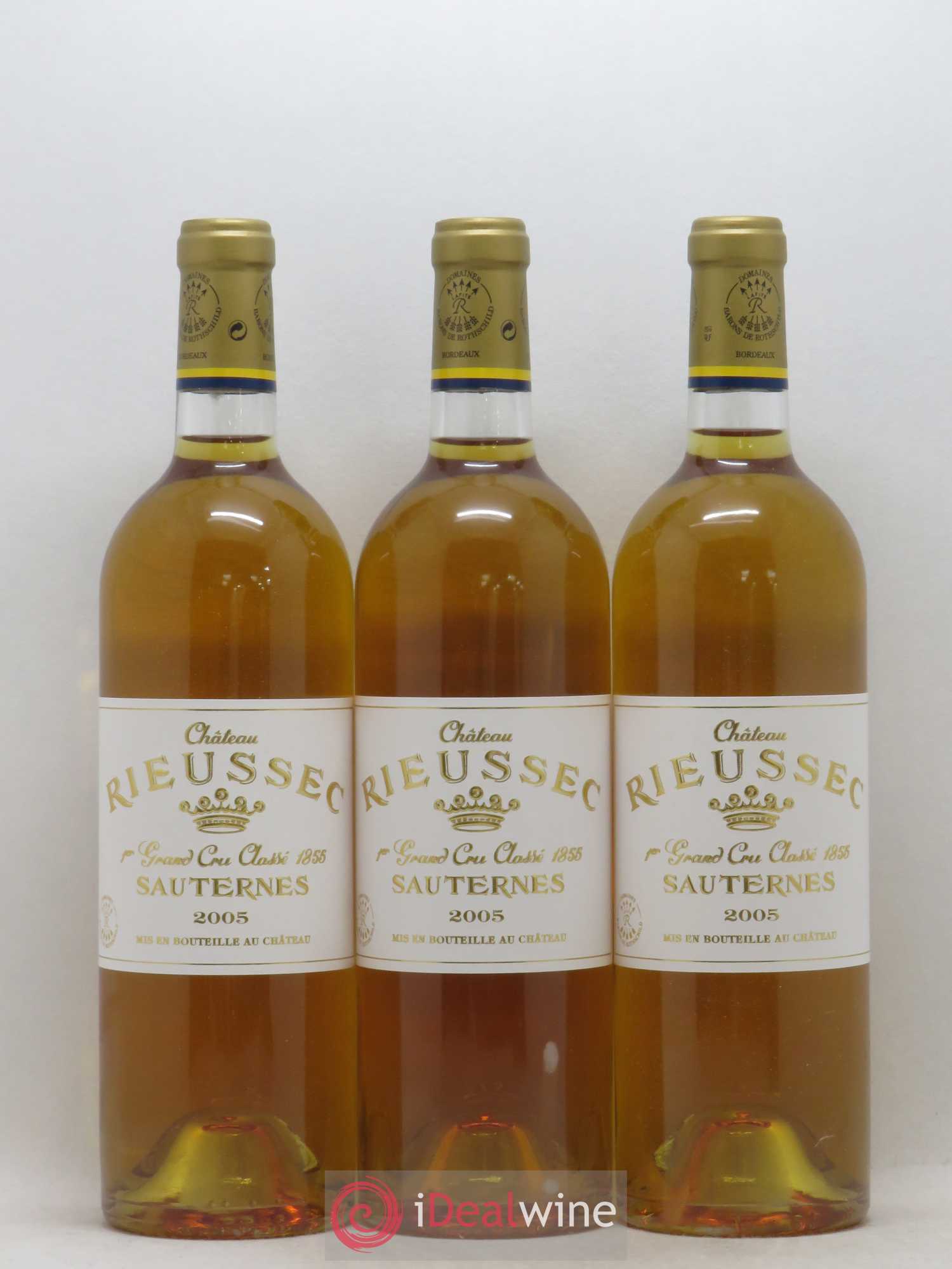 Château Rieussec 1er Grand Cru Classé 2005 - Lotto di 12 bottiglie - 4