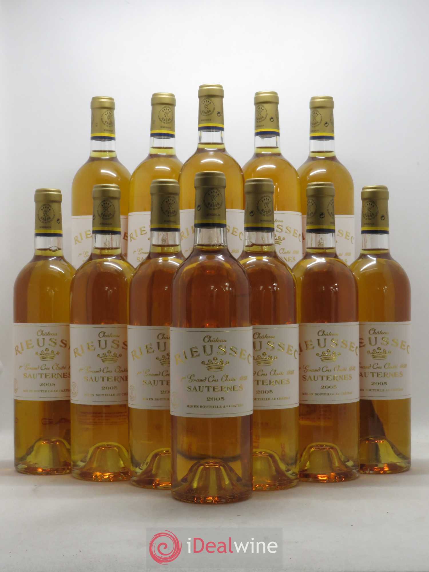Château Rieussec 1er Grand Cru Classé 2005 - Lotto di 12 bottiglie - 0